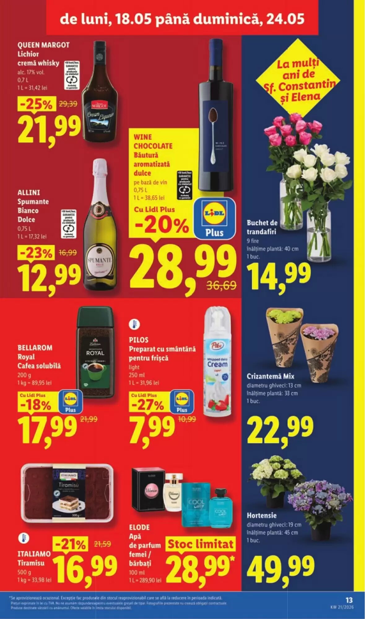 Catalogul cu oferte Lidl valabil de la 18.05.2026 - Pagina 13.