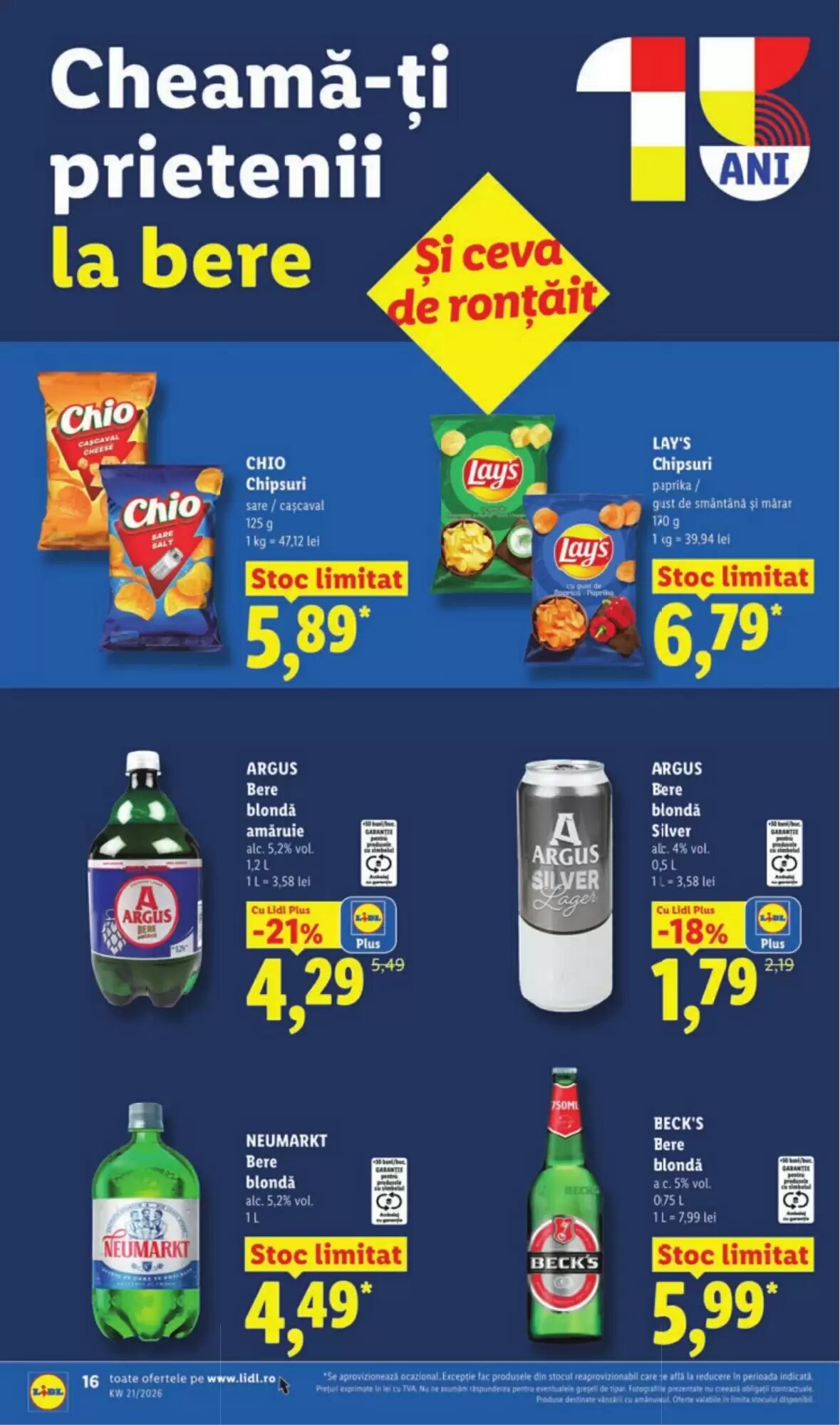 Catalogul cu oferte Lidl valabil de la 18.05.2026 - Pagina 16.