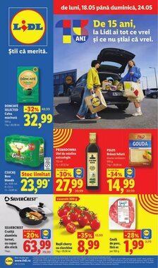 Catalogul cu oferte Lidl valabil de la 18.05.2026