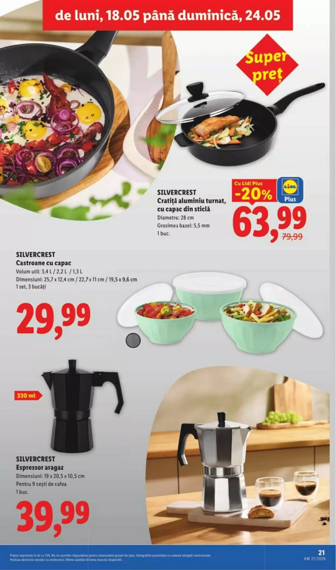 Catalogul cu oferte Lidl valabil de la 18.05.2026 - Pagina 21.