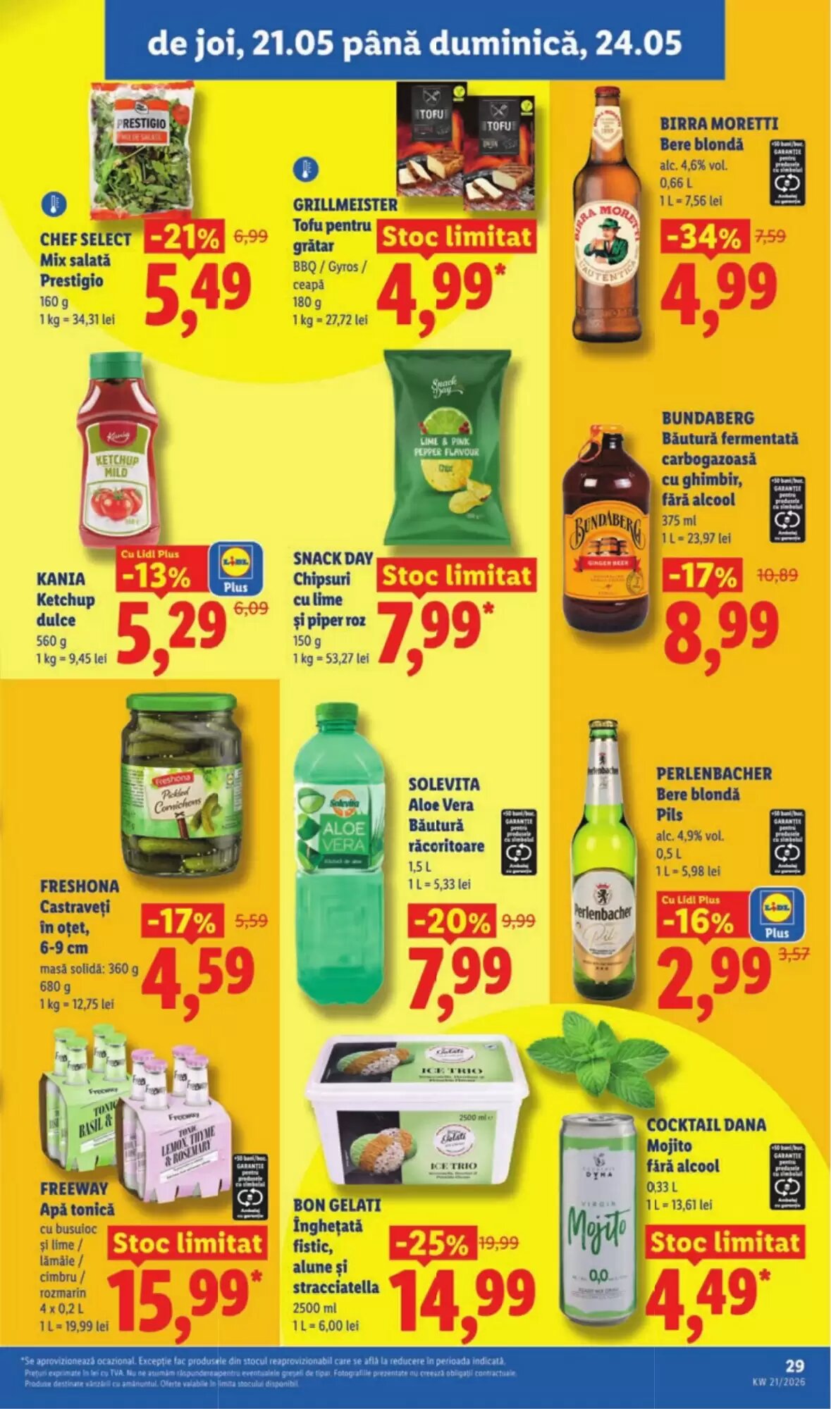 Catalogul cu oferte Lidl valabil de la 18.05.2026 - Pagina 29.
