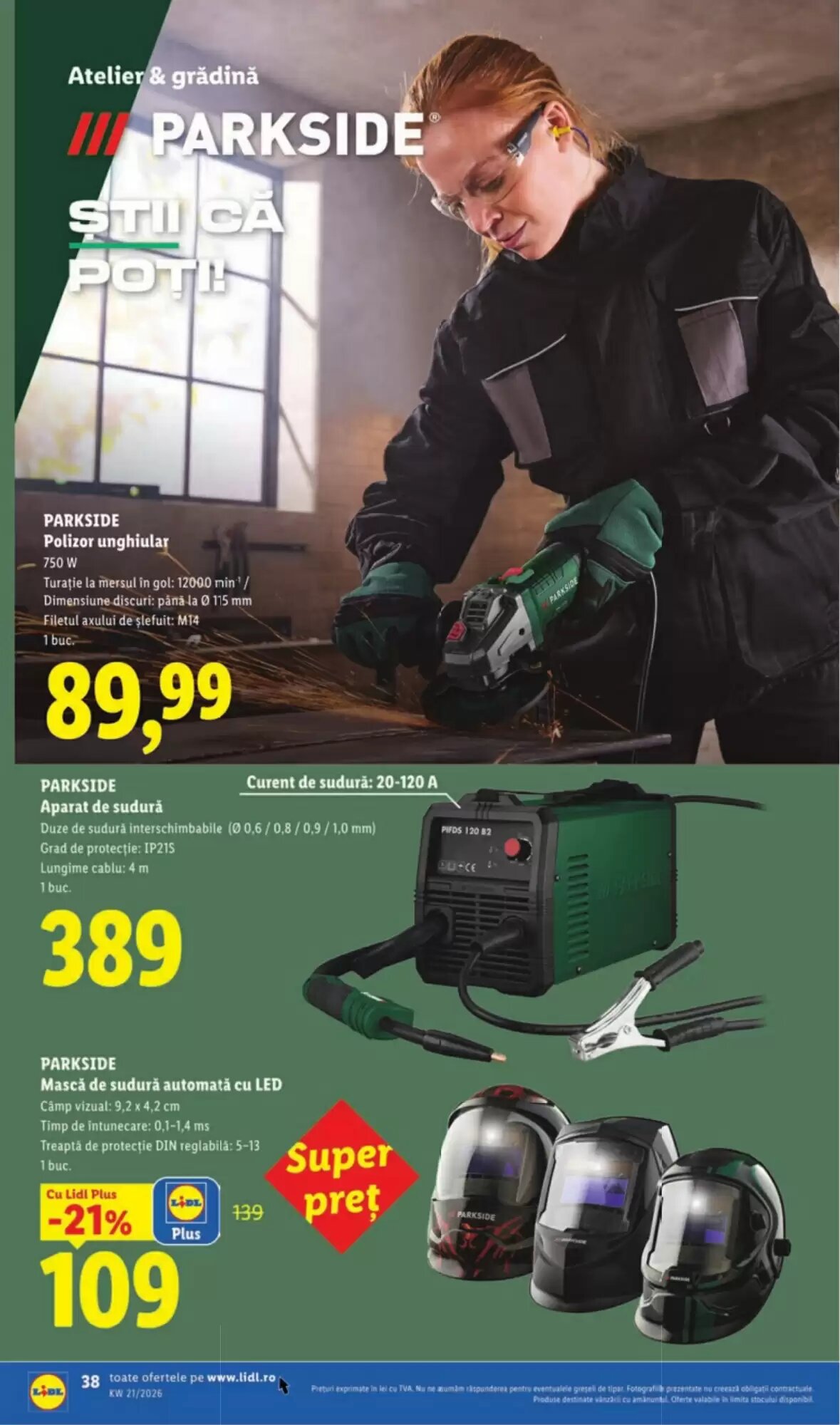 Catalogul cu oferte Lidl valabil de la 18.05.2026 - Pagina 38.