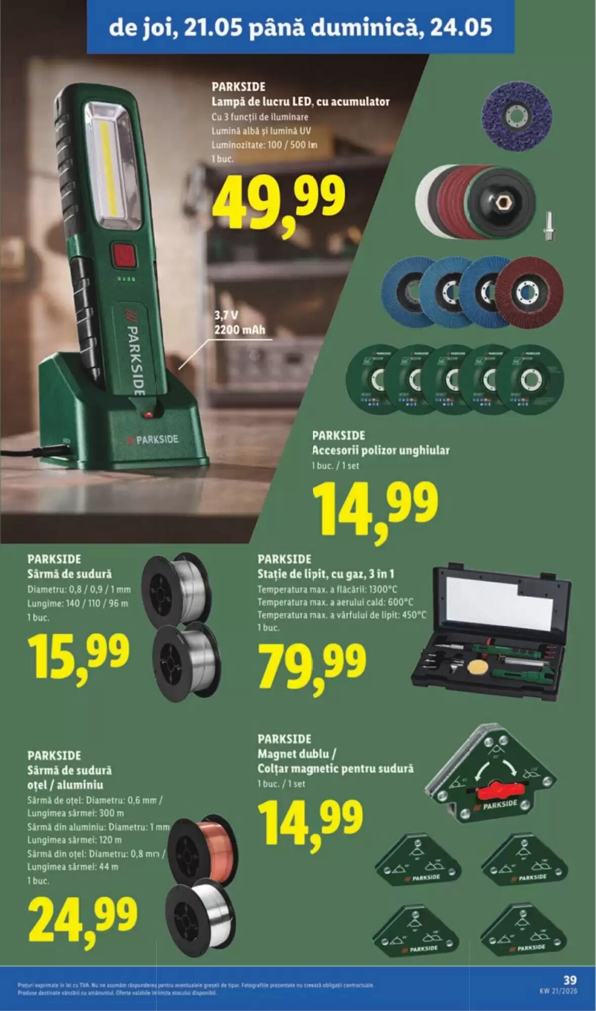 Catalogul cu oferte Lidl valabil de la 18.05.2026 - Pagina 39.