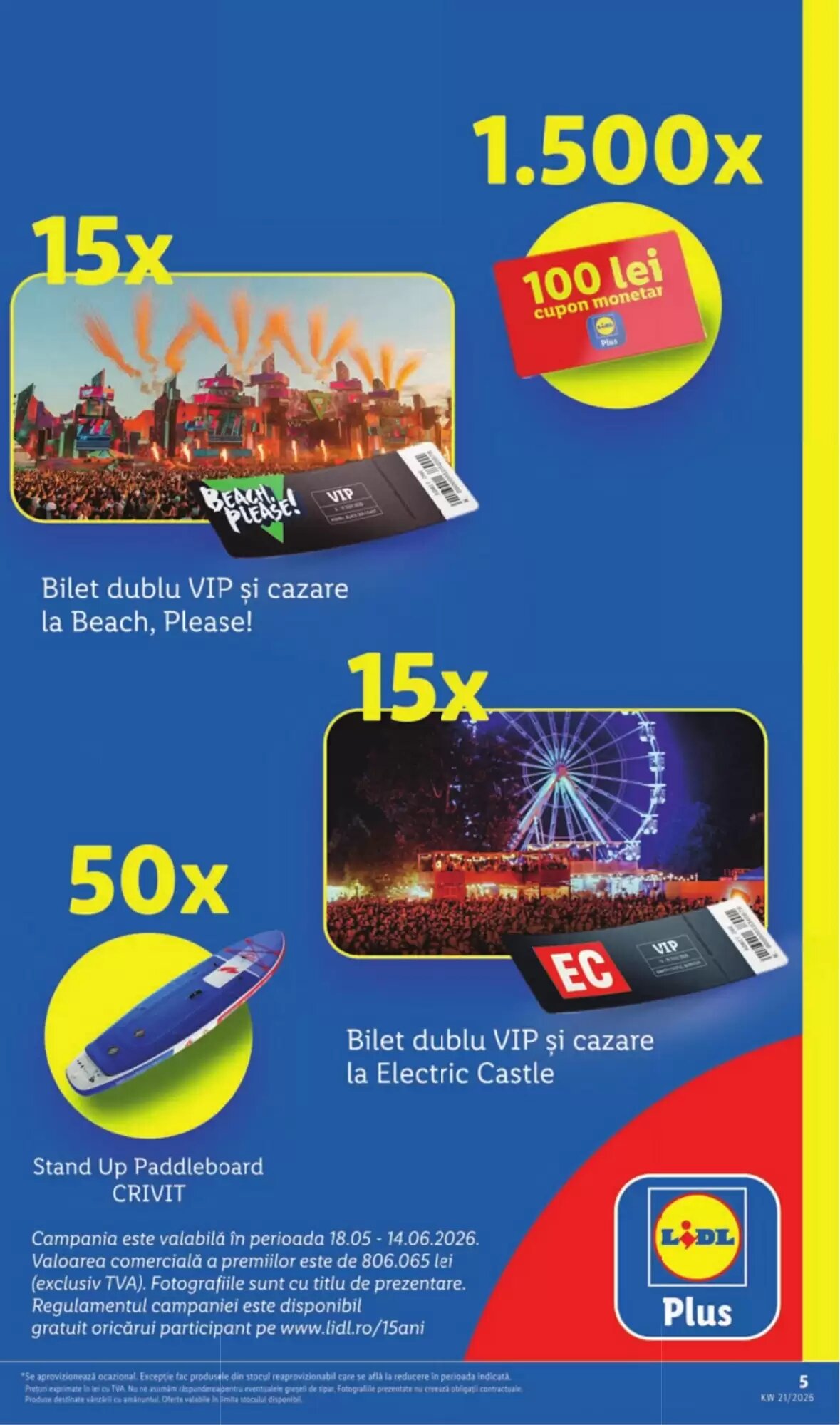 Catalogul cu oferte Lidl valabil de la 18.05.2026 - Pagina 5.