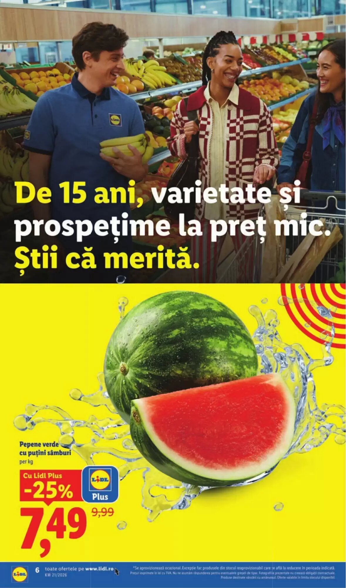 Catalogul cu oferte Lidl valabil de la 18.05.2026 - Pagina 6.