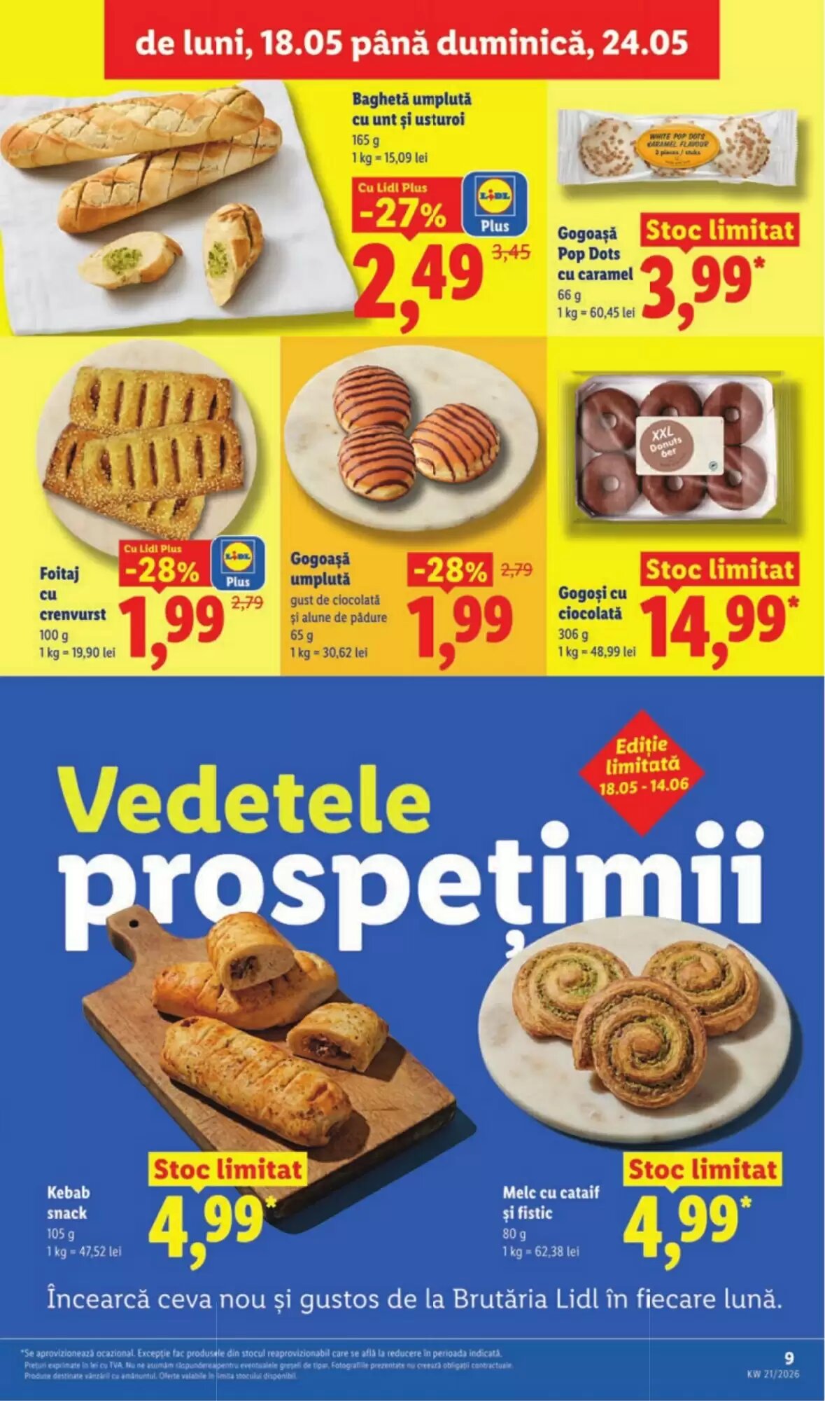 Catalogul cu oferte Lidl valabil de la 18.05.2026 - Pagina 9.