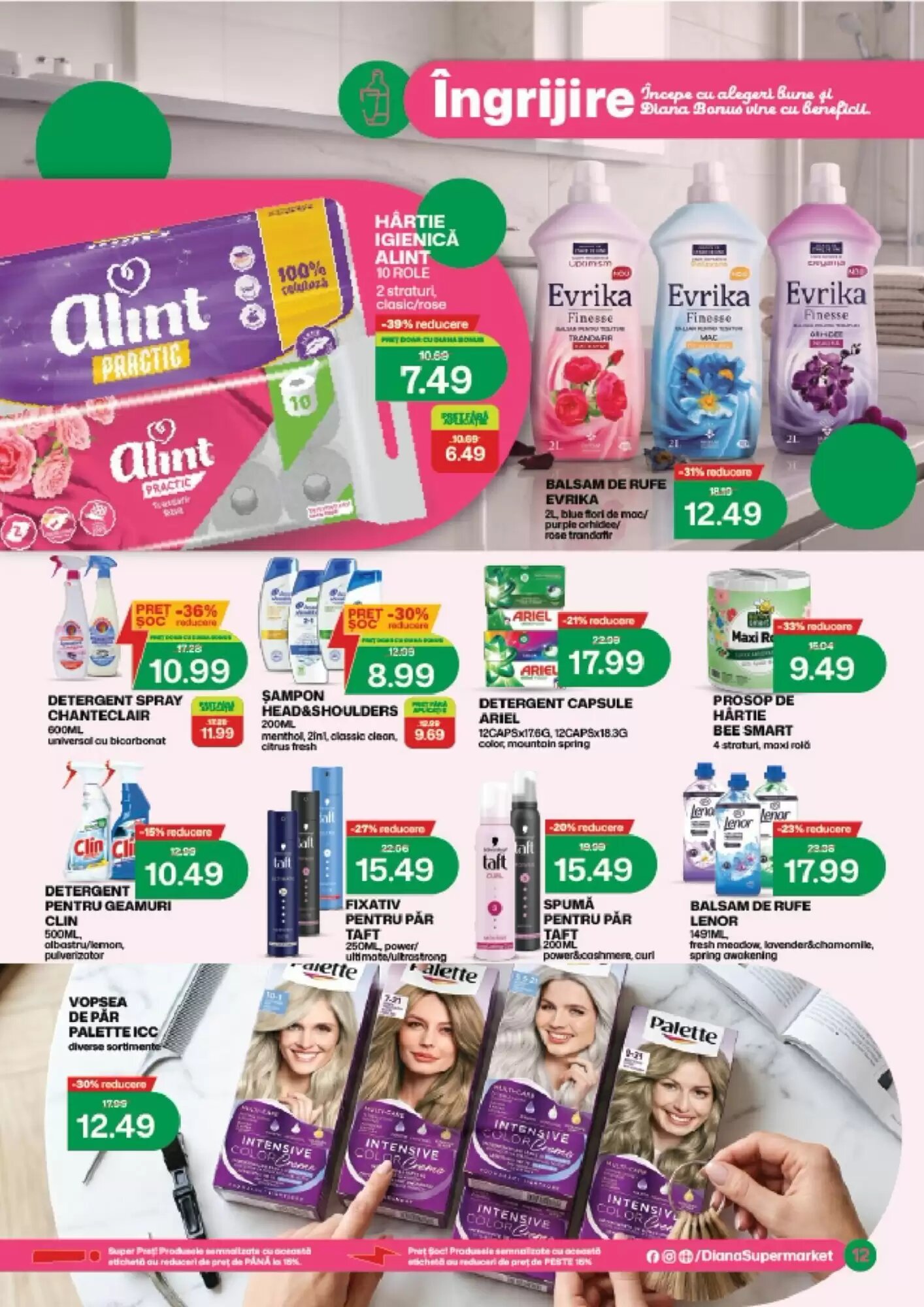 Catalogul cu oferte Diana Supermarket valabil de la 18.05.2026 - Pagina 11.
