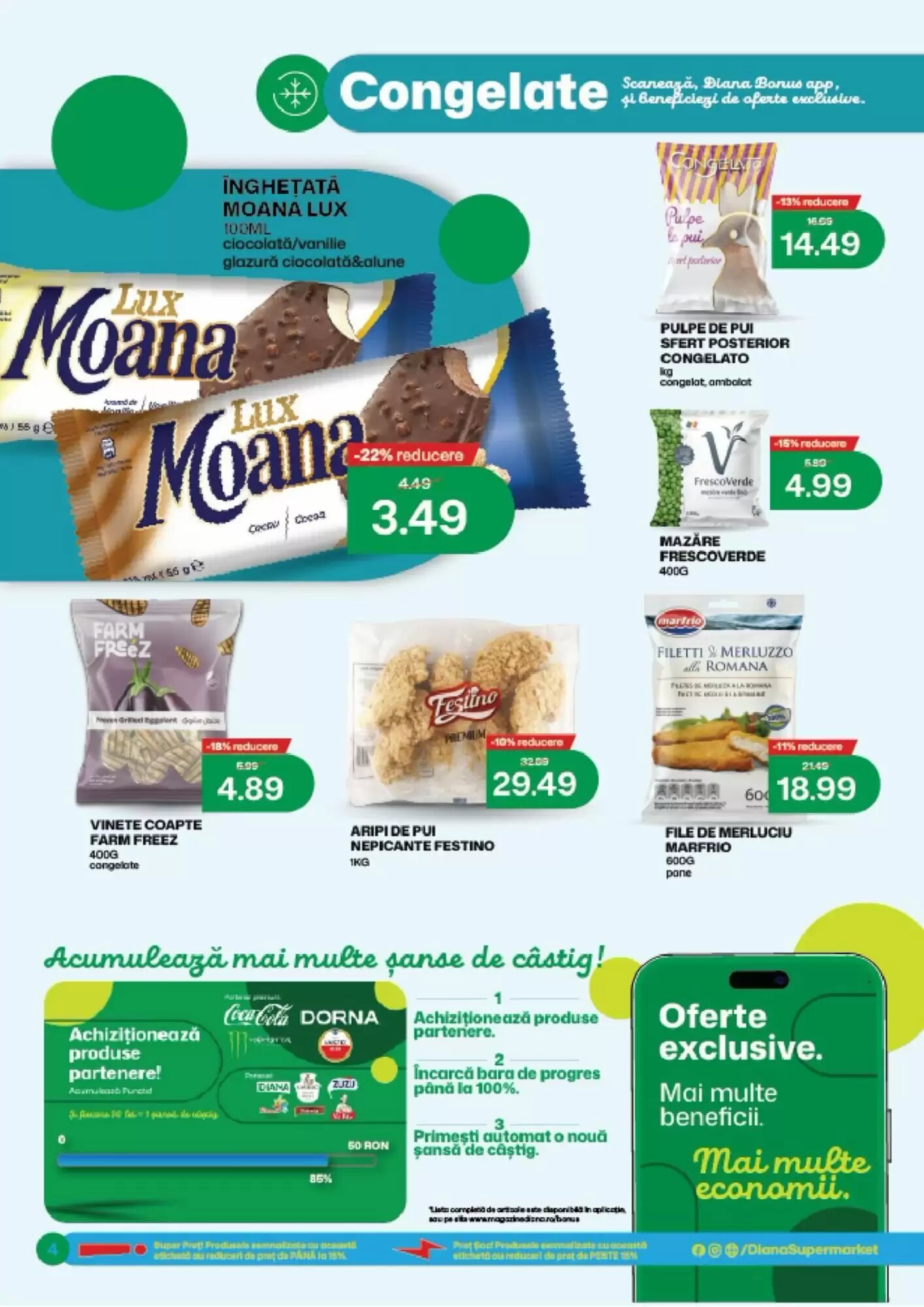 Catalogul cu oferte Diana Supermarket valabil de la 18.05.2026 - Pagina 4.