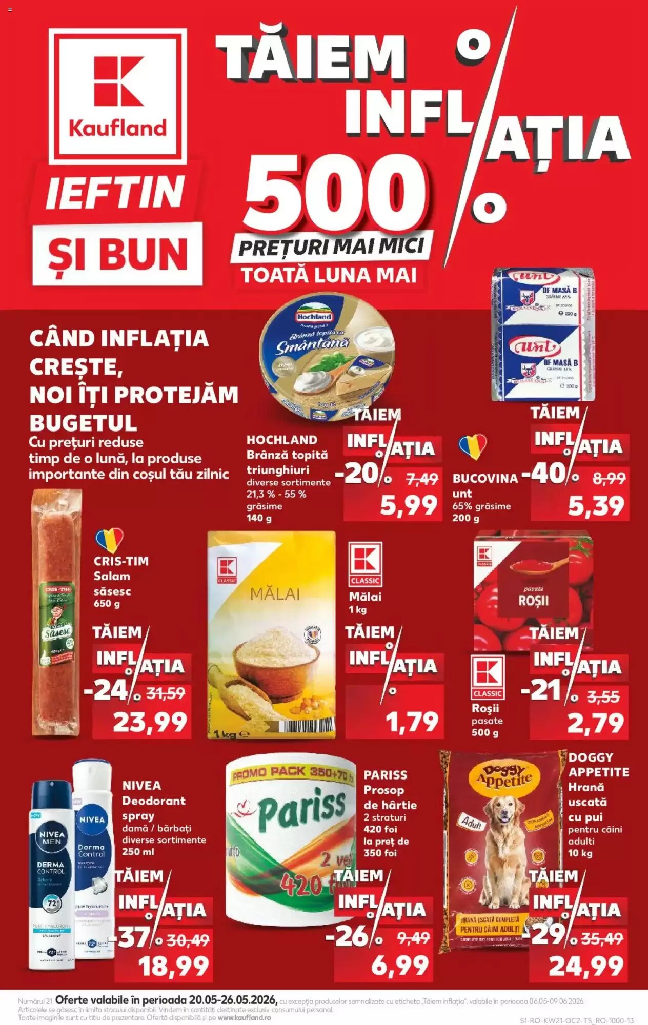 Catalogul cu oferte Kaufland valabil de la 20.05.2026 - Pagina 1.
