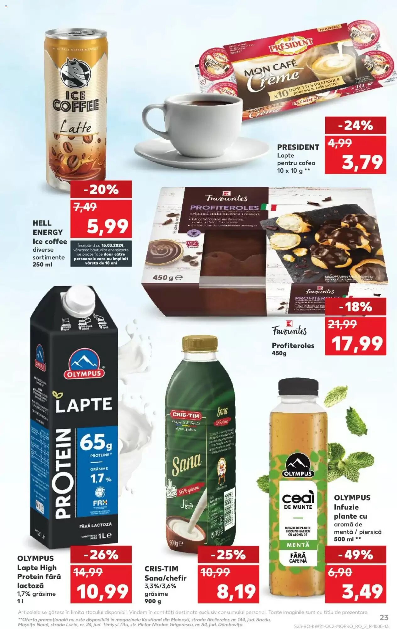 Catalogul cu oferte Kaufland valabil de la 20.05.2026 - Pagina 23.