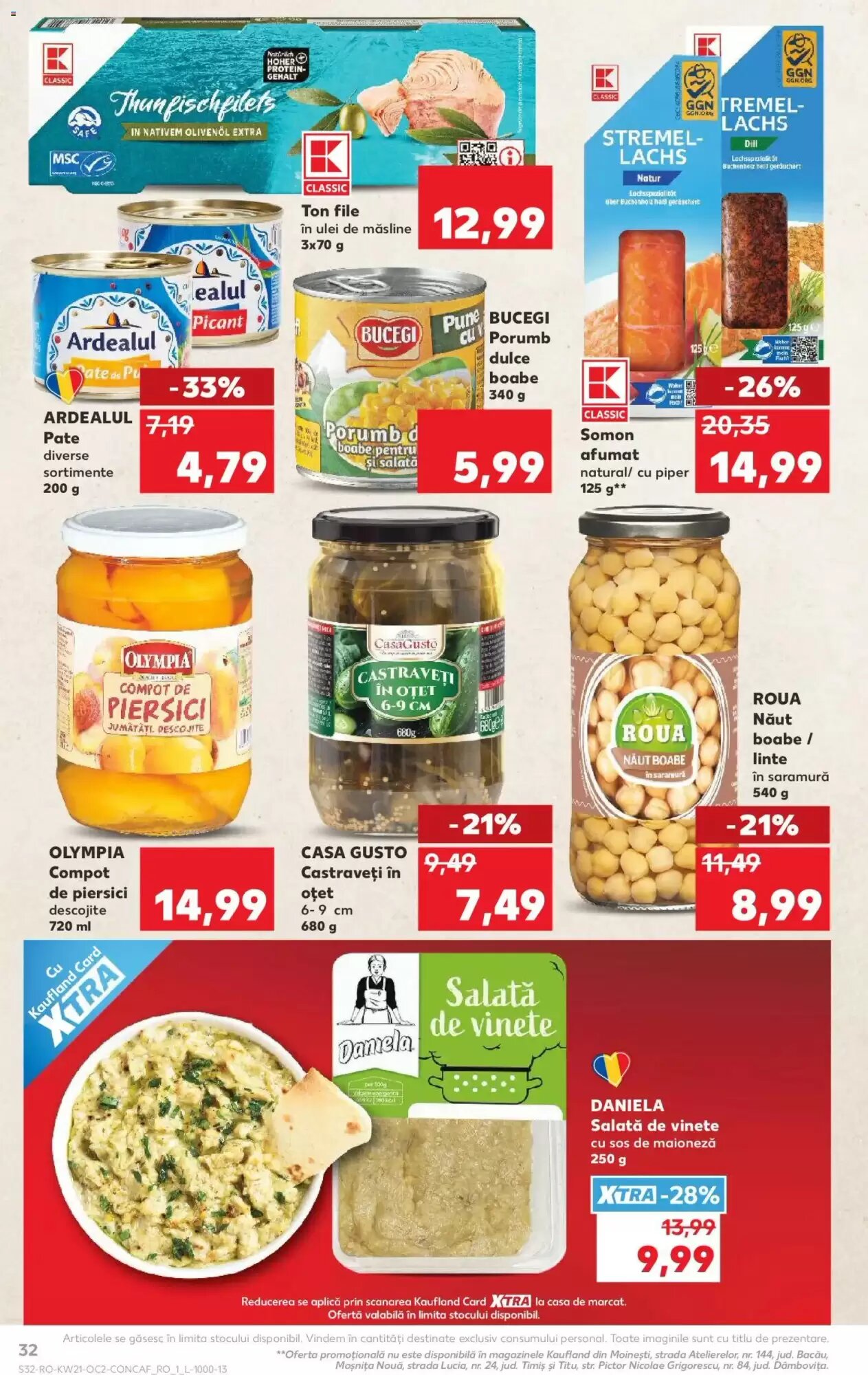 Catalogul cu oferte Kaufland valabil de la 20.05.2026 - Pagina 32.