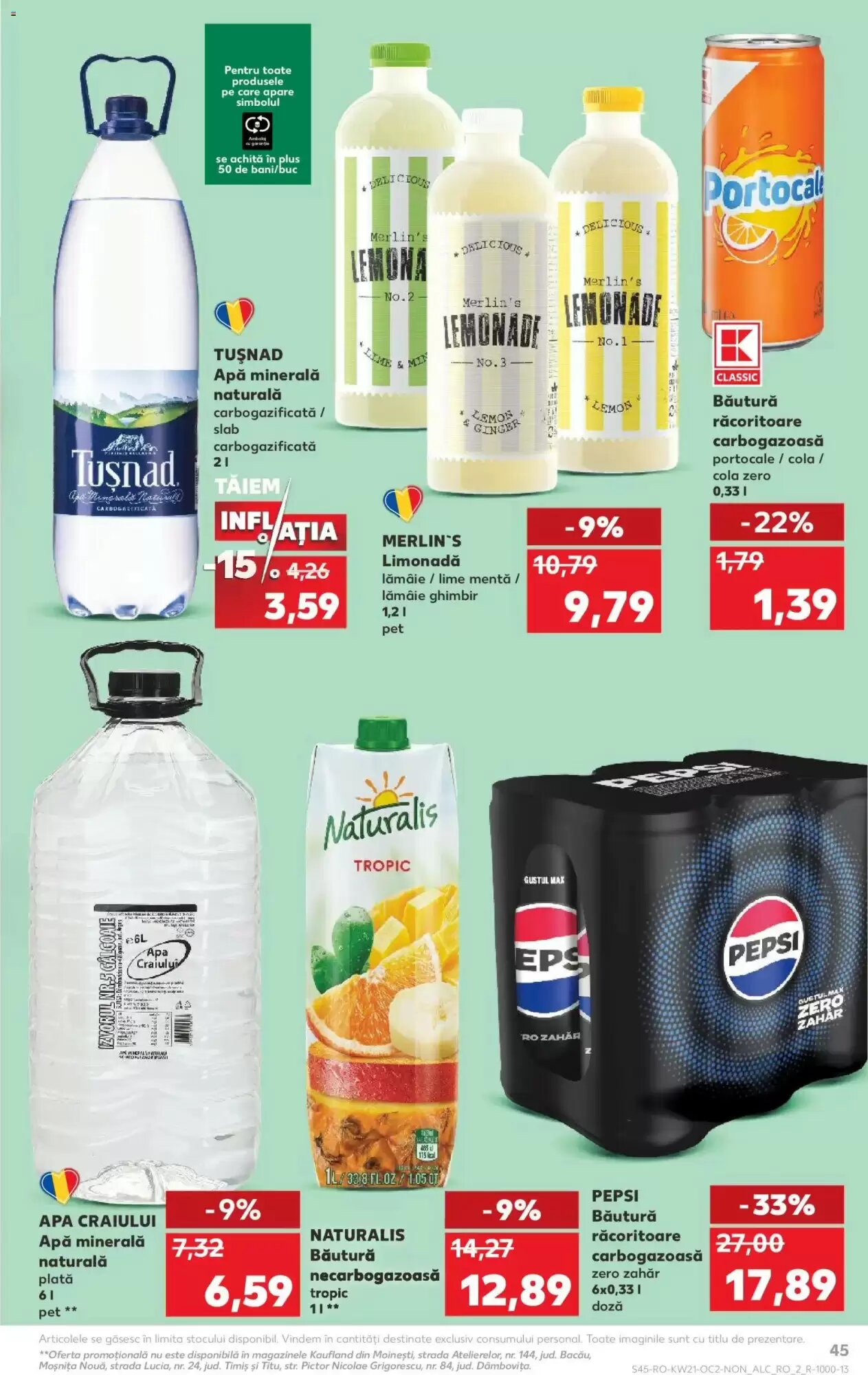 Catalogul cu oferte Kaufland valabil de la 20.05.2026 - Pagina 45.