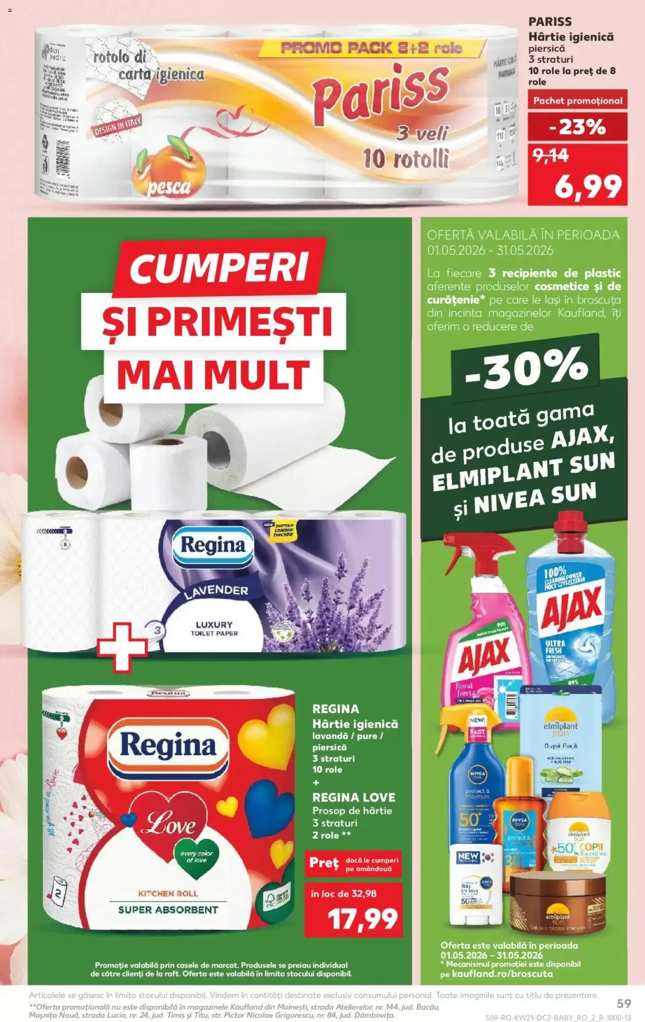 Catalogul cu oferte Kaufland valabil de la 20.05.2026 - Pagina 59.
