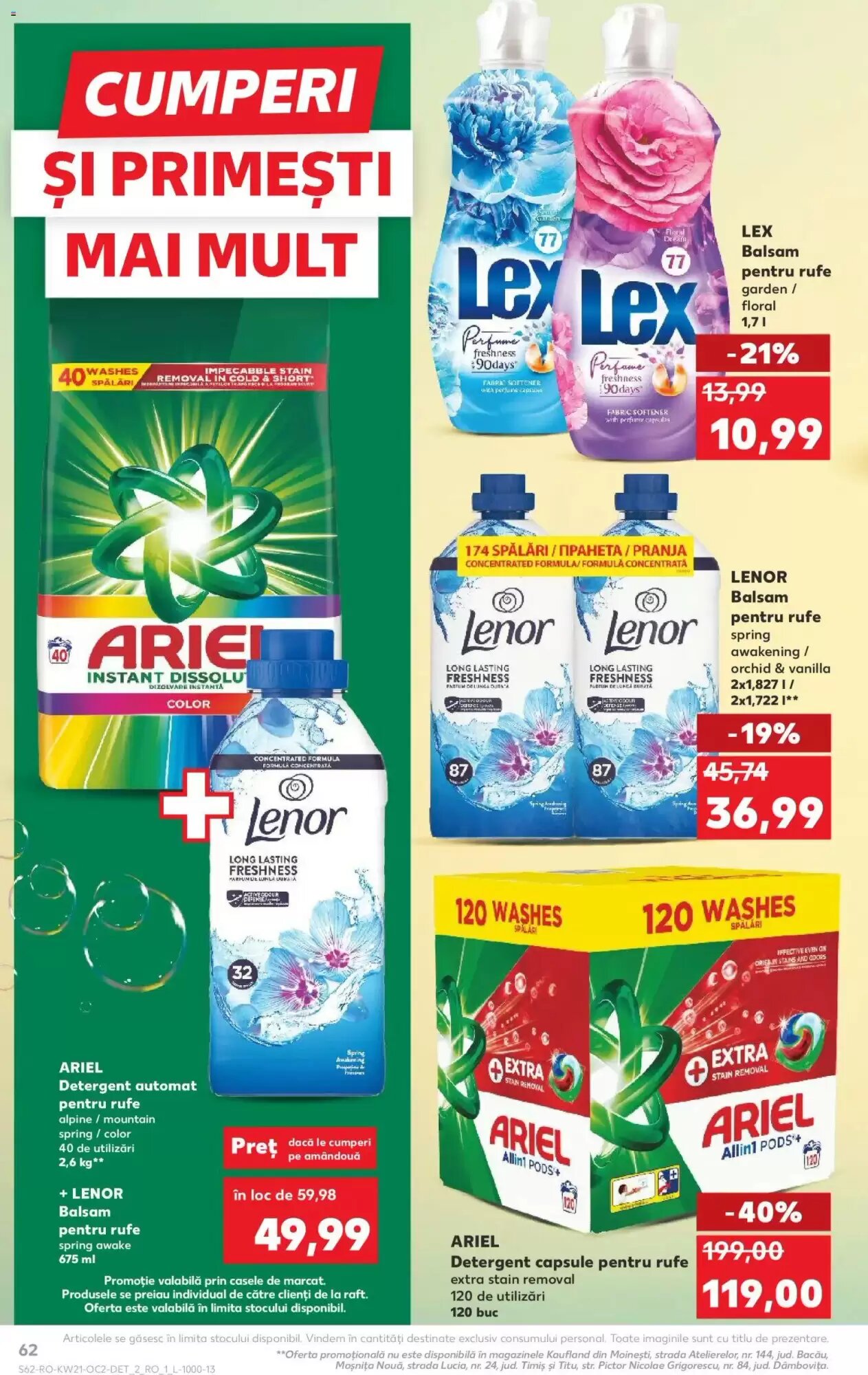 Catalogul cu oferte Kaufland valabil de la 20.05.2026 - Pagina 62.