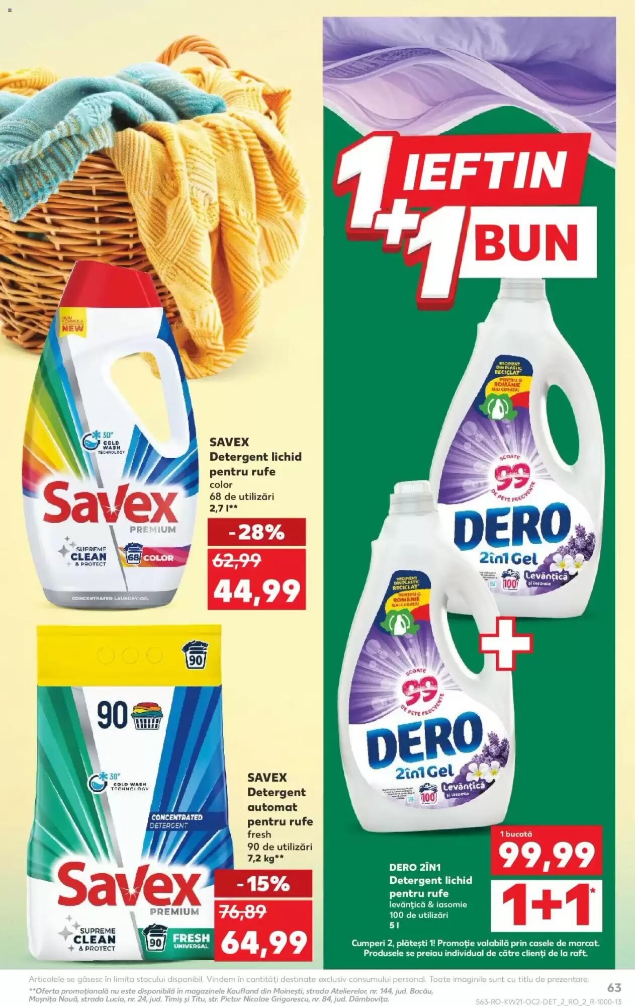 Catalogul cu oferte Kaufland valabil de la 20.05.2026 - Pagina 63.