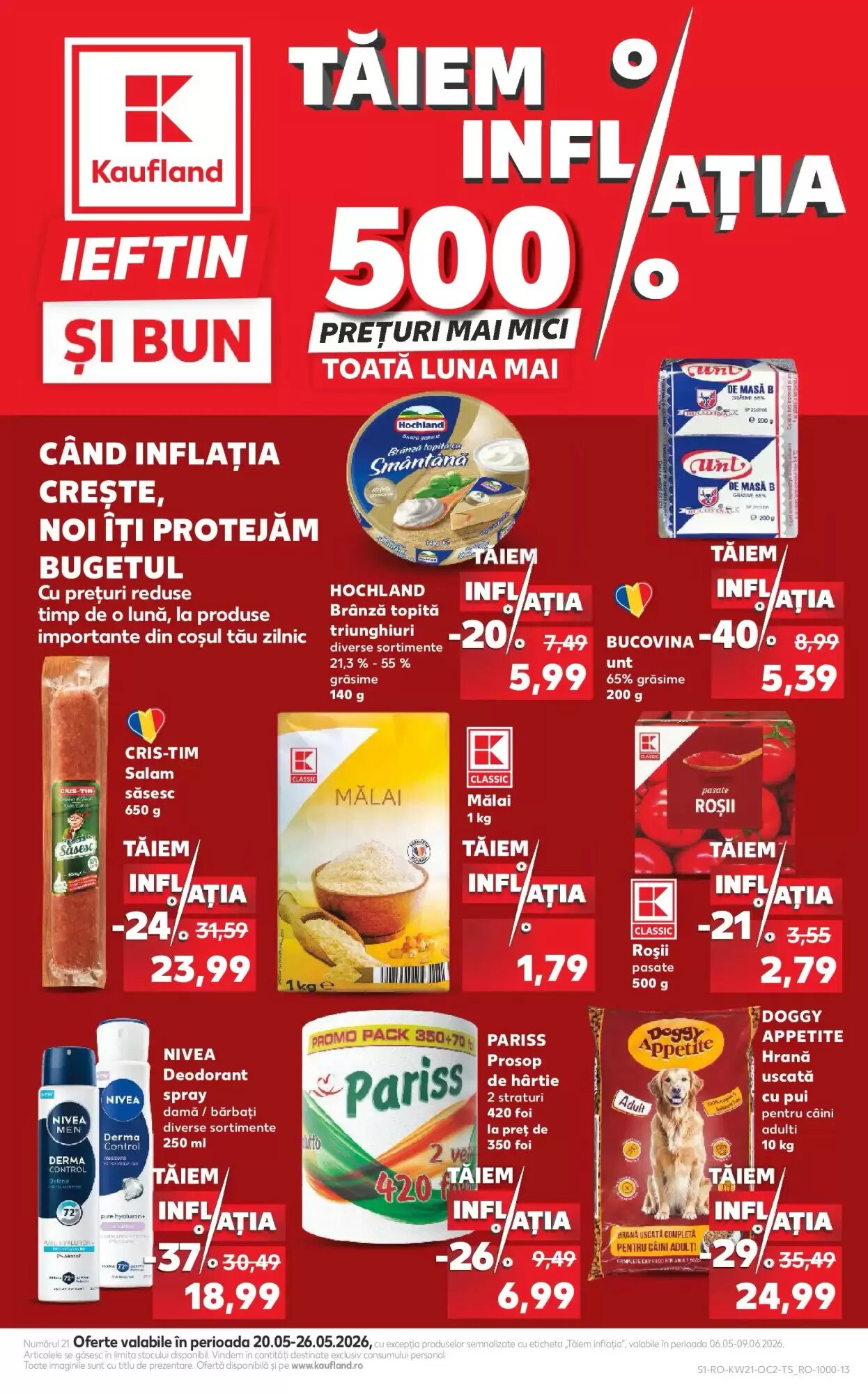 Catalogul cu oferte Kaufland valabil de la 20.05.2026 - Pagina 1.