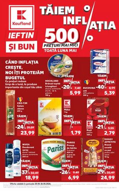 Catalogul cu oferte Kaufland valabil de la 20.05.2026