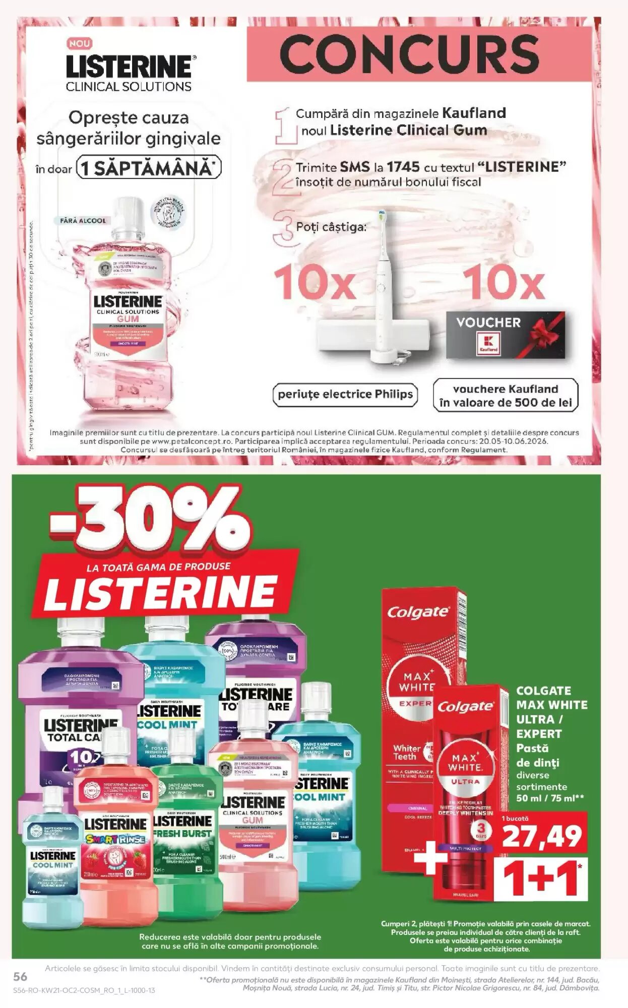 Catalogul cu oferte Kaufland valabil de la 20.05.2026 - Pagina 56.