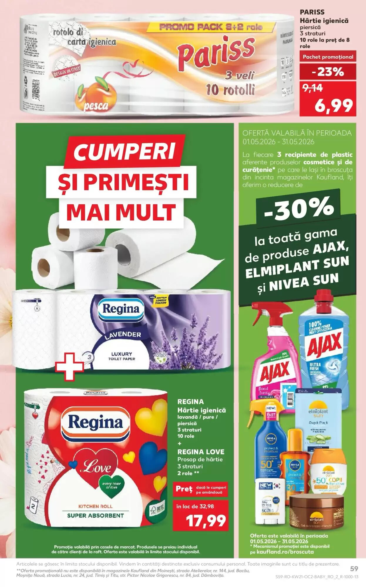 Catalogul cu oferte Kaufland valabil de la 20.05.2026 - Pagina 59.