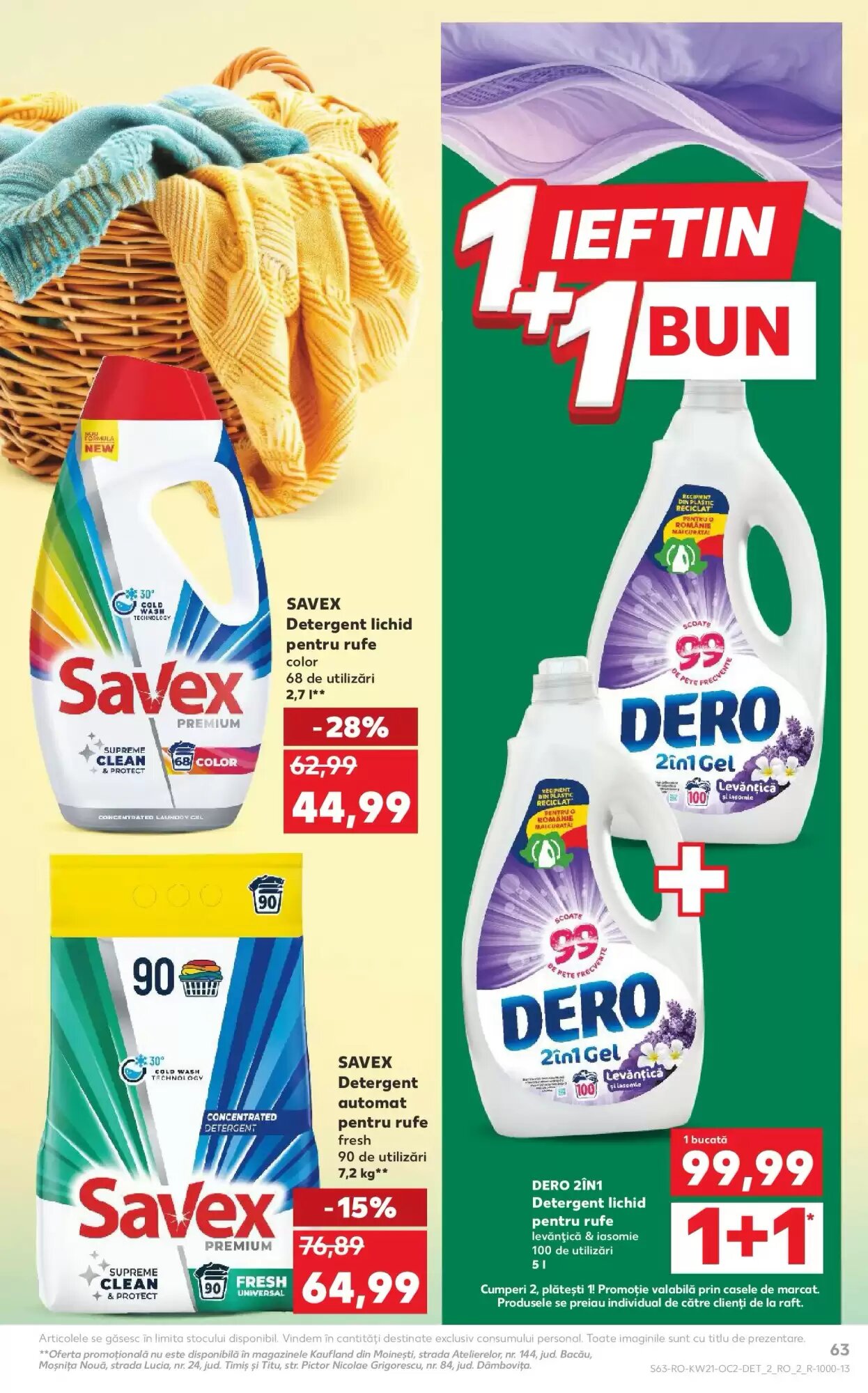Catalogul cu oferte Kaufland valabil de la 20.05.2026 - Pagina 63.