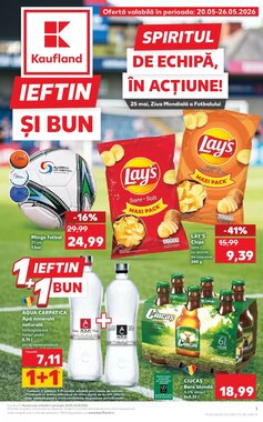Catalogul cu oferte Kaufland valabil de la 20.05.2026