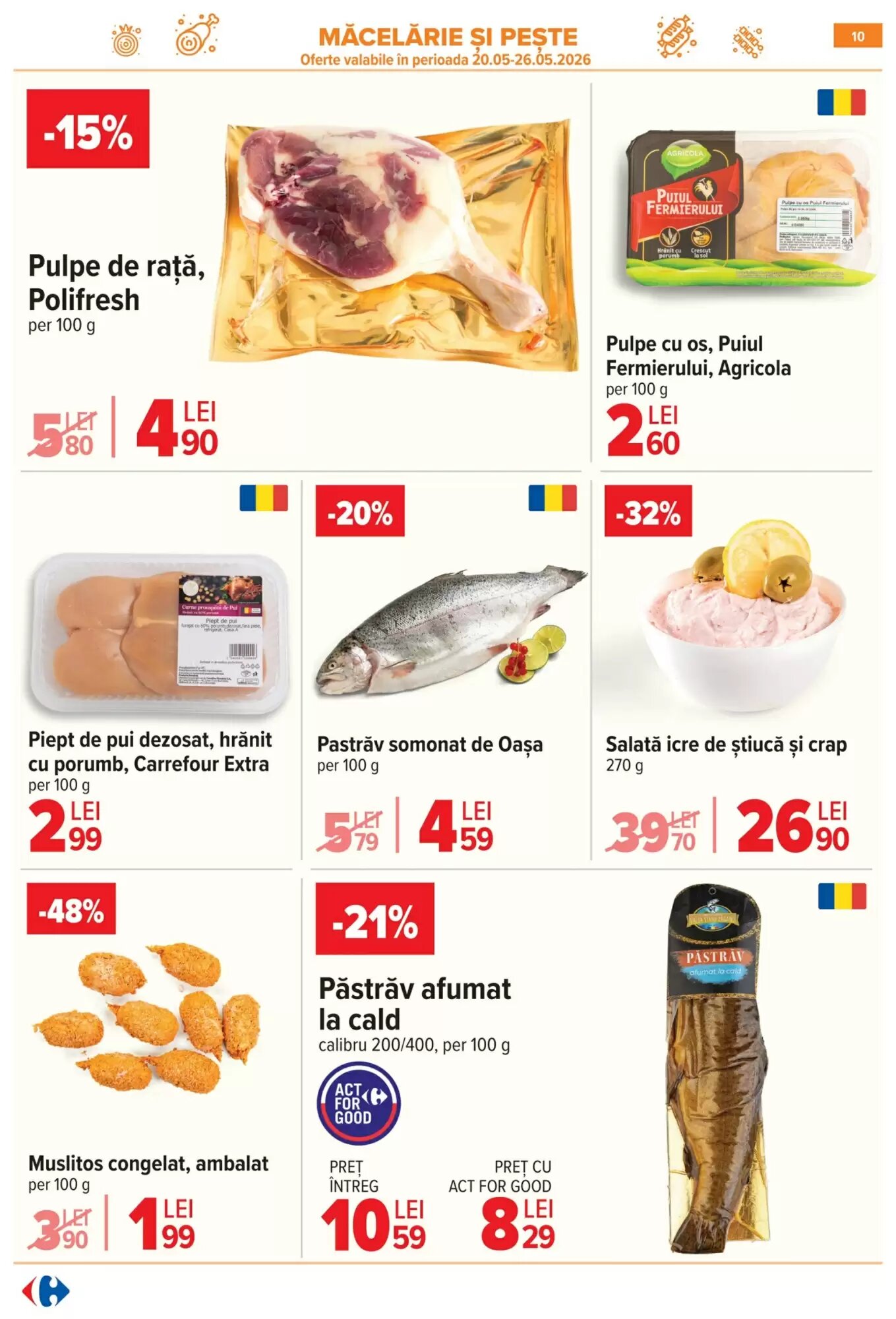 Catalogul cu oferte Carrefour valabil de la 20.05.2026 - Pagina 10.