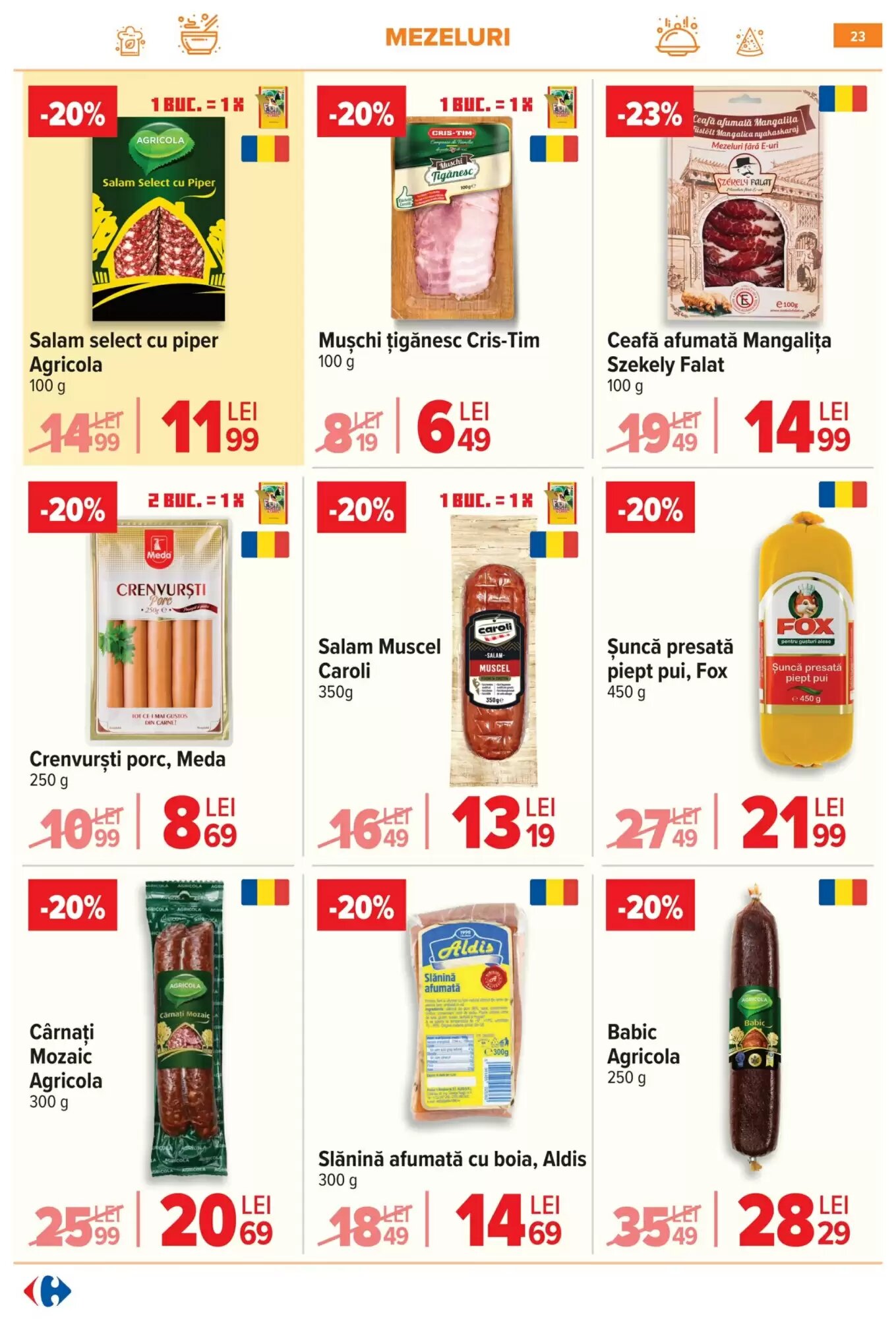 Catalogul cu oferte Carrefour valabil de la 20.05.2026 - Pagina 23.