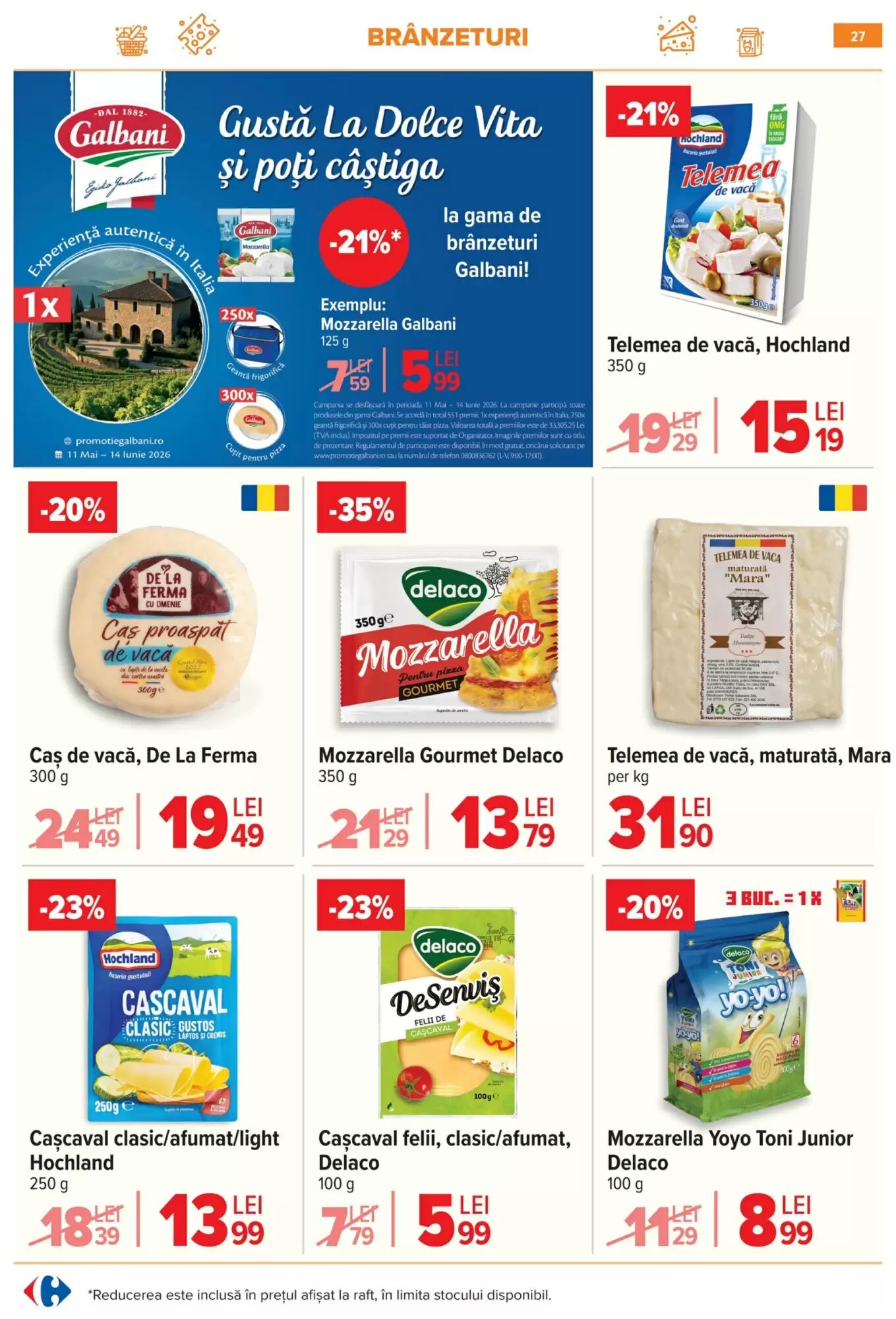 Catalogul cu oferte Carrefour valabil de la 20.05.2026 - Pagina 27.