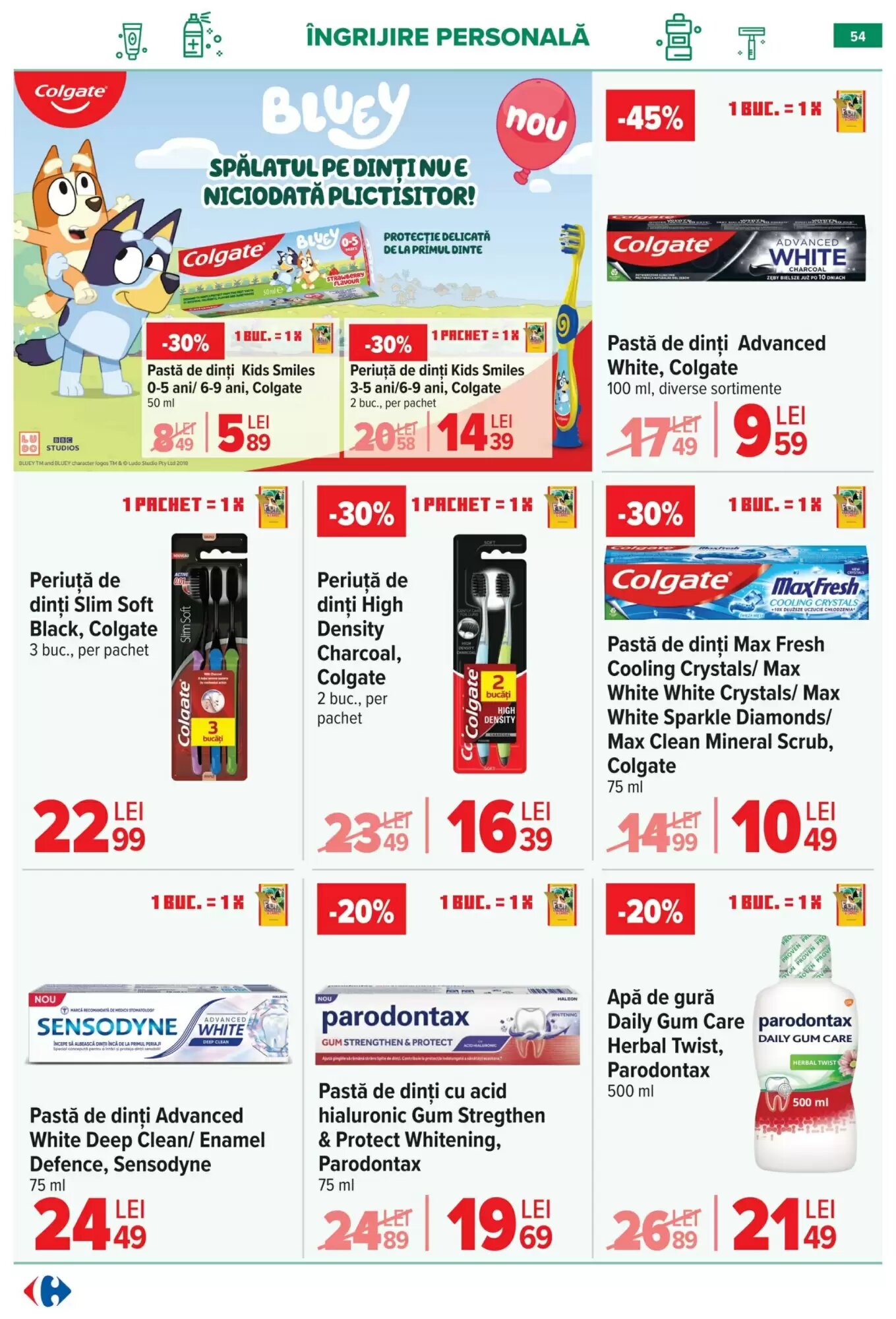 Catalogul cu oferte Carrefour valabil de la 20.05.2026 - Pagina 54.