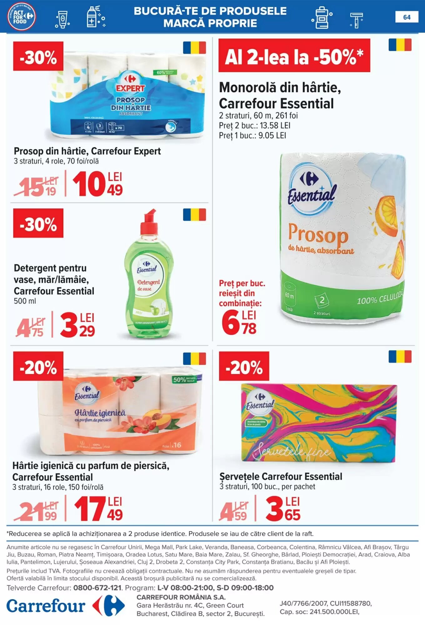 Catalogul cu oferte Carrefour valabil de la 20.05.2026 - Pagina 64.