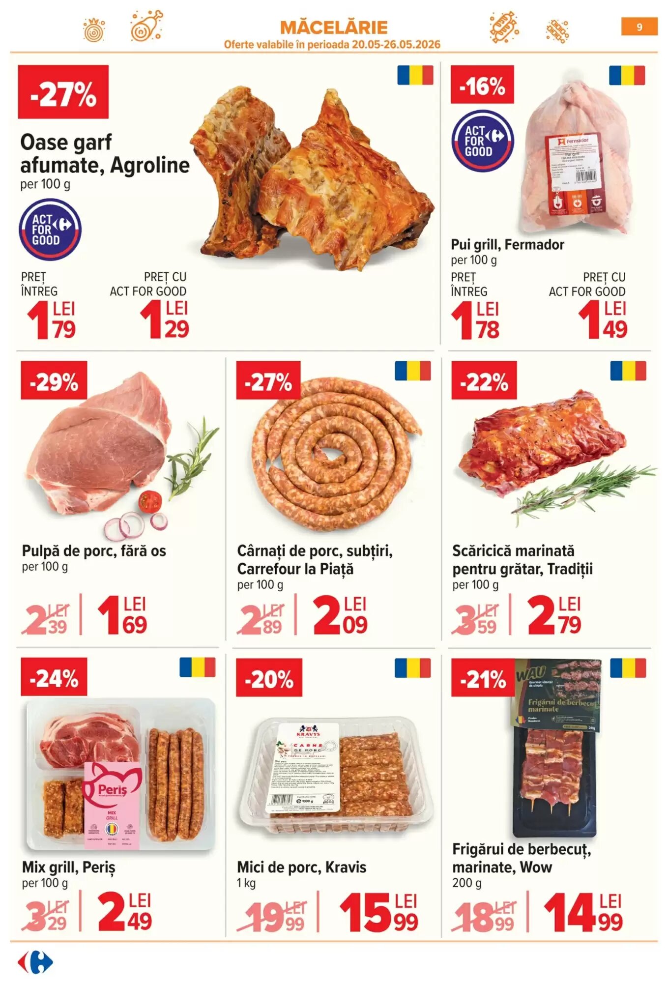 Catalogul cu oferte Carrefour valabil de la 20.05.2026 - Pagina 9.