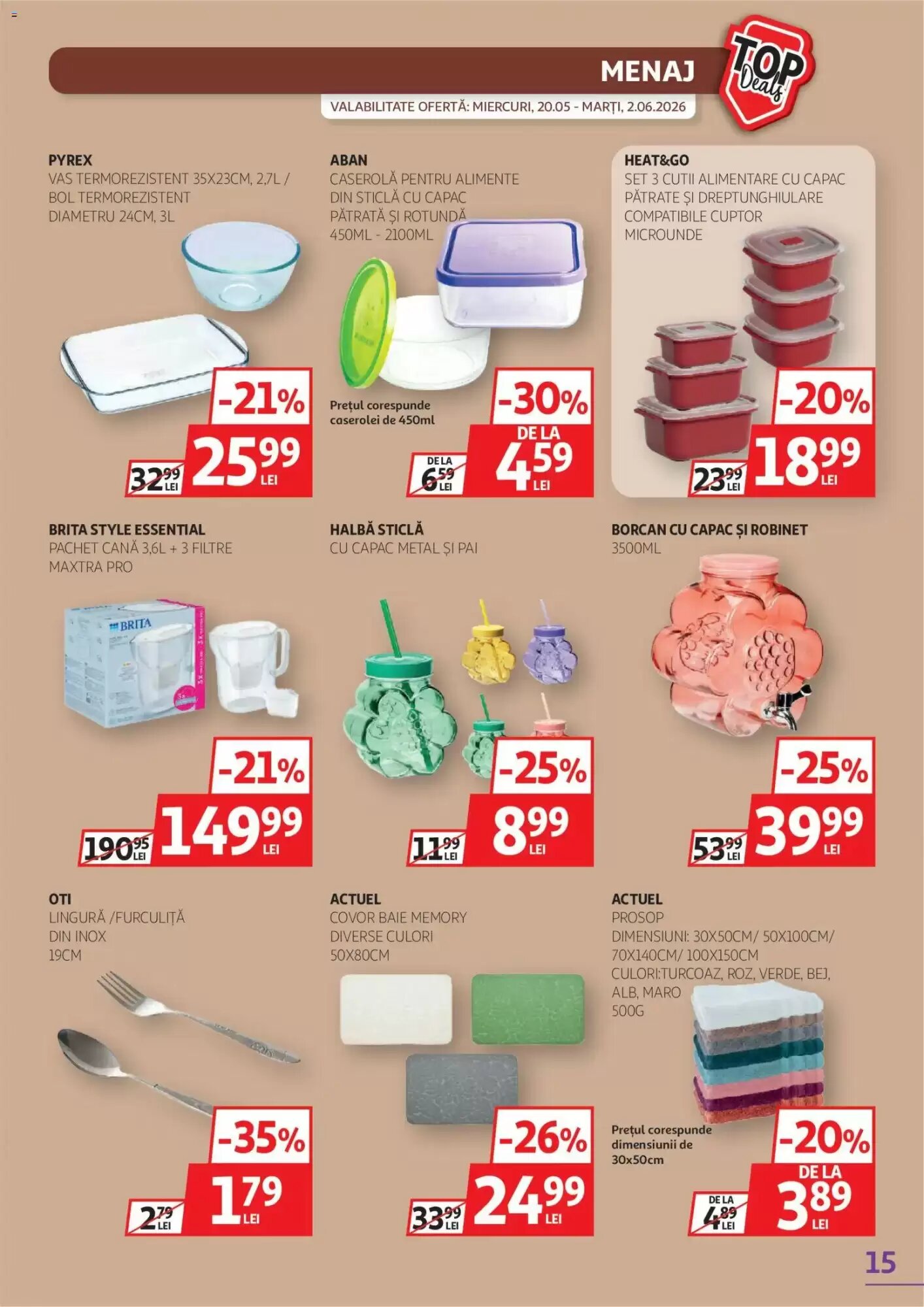 Catalogul cu oferte Auchan valabil de la 20.05.2026 - Pagina 15.
