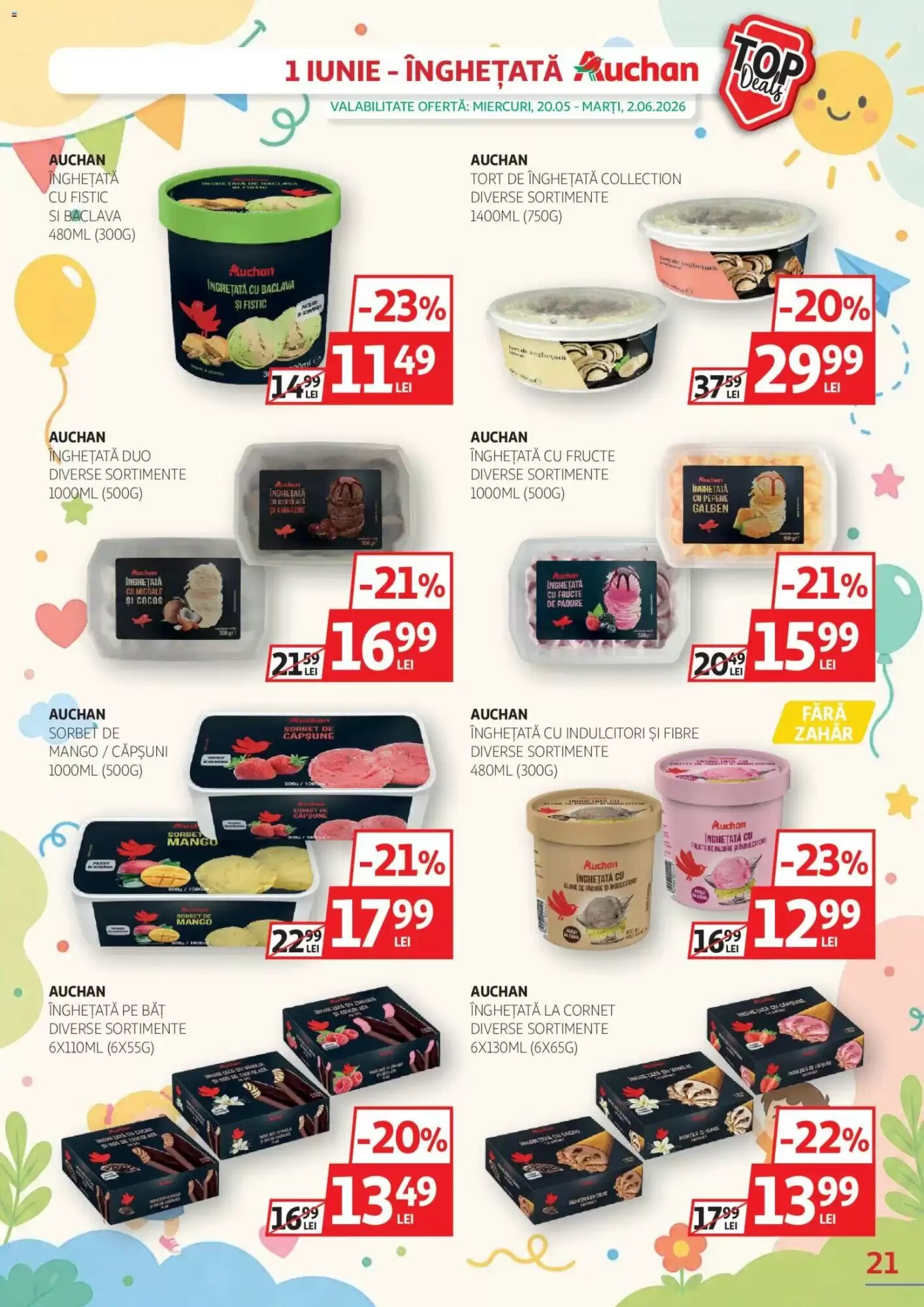 Catalogul cu oferte Auchan valabil de la 20.05.2026 - Pagina 21.