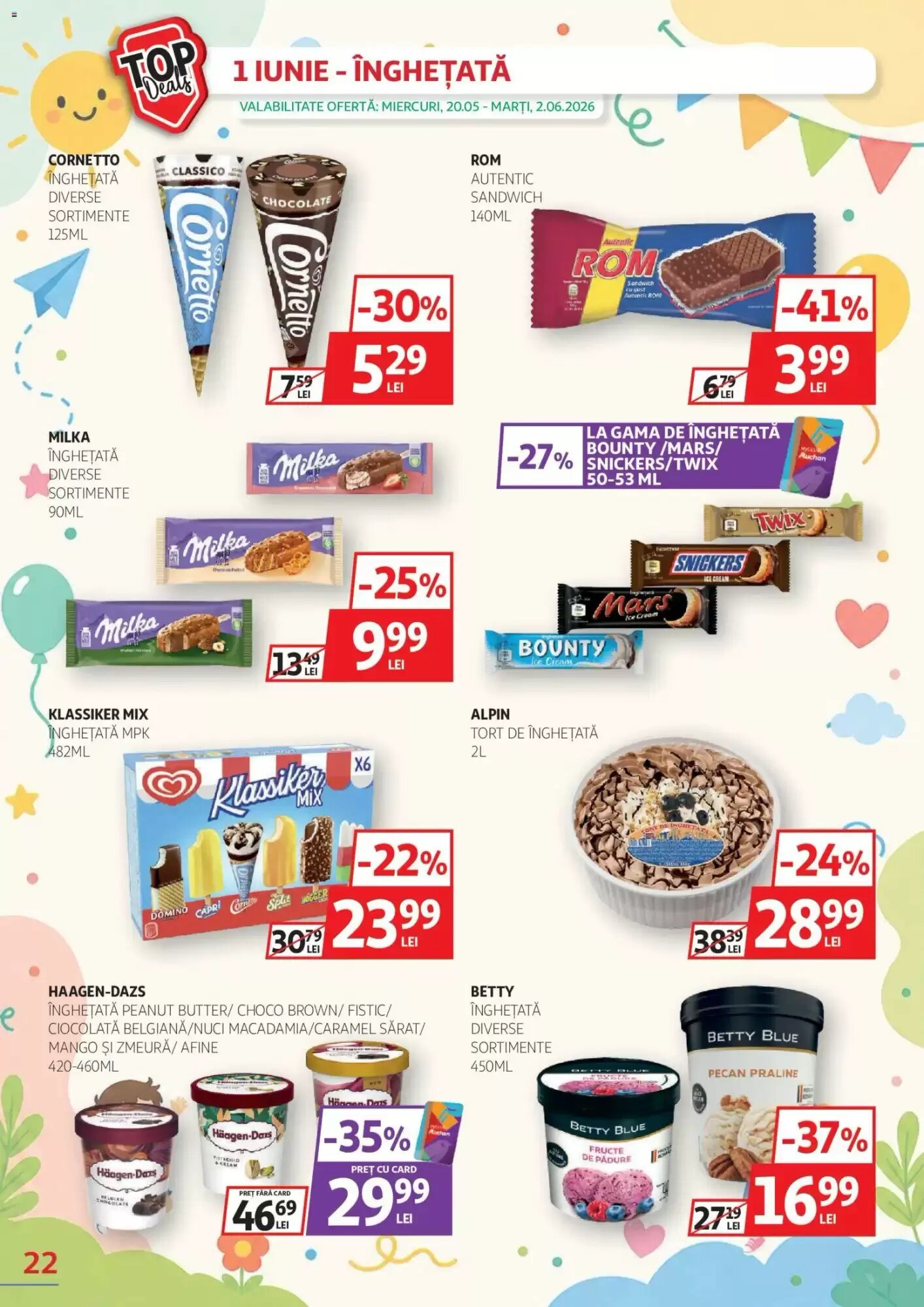 Catalogul cu oferte Auchan valabil de la 20.05.2026 - Pagina 22.