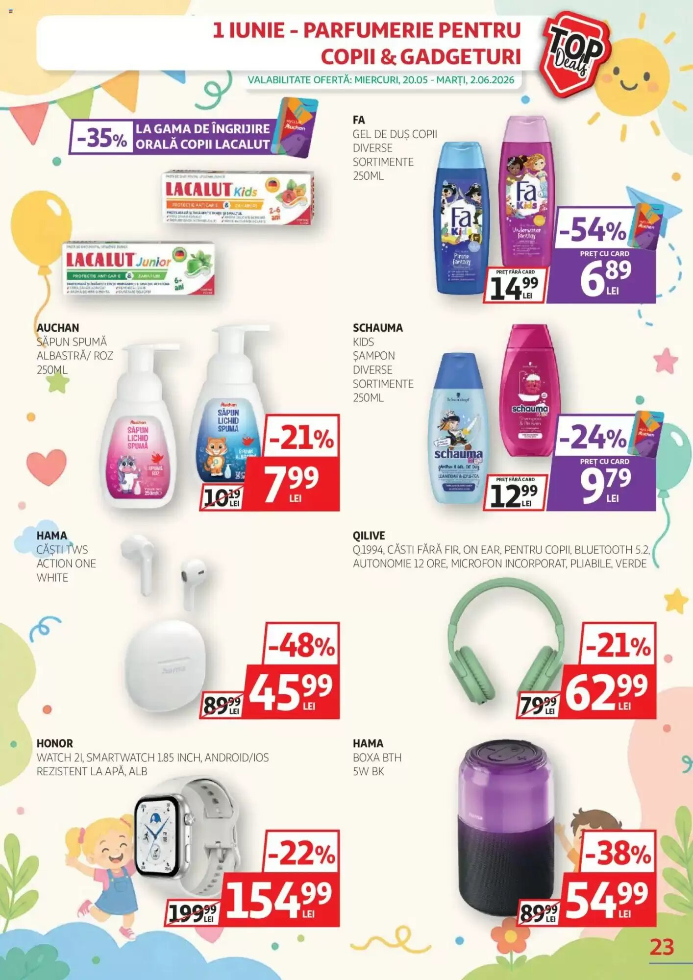 Catalogul cu oferte Auchan valabil de la 20.05.2026 - Pagina 23.