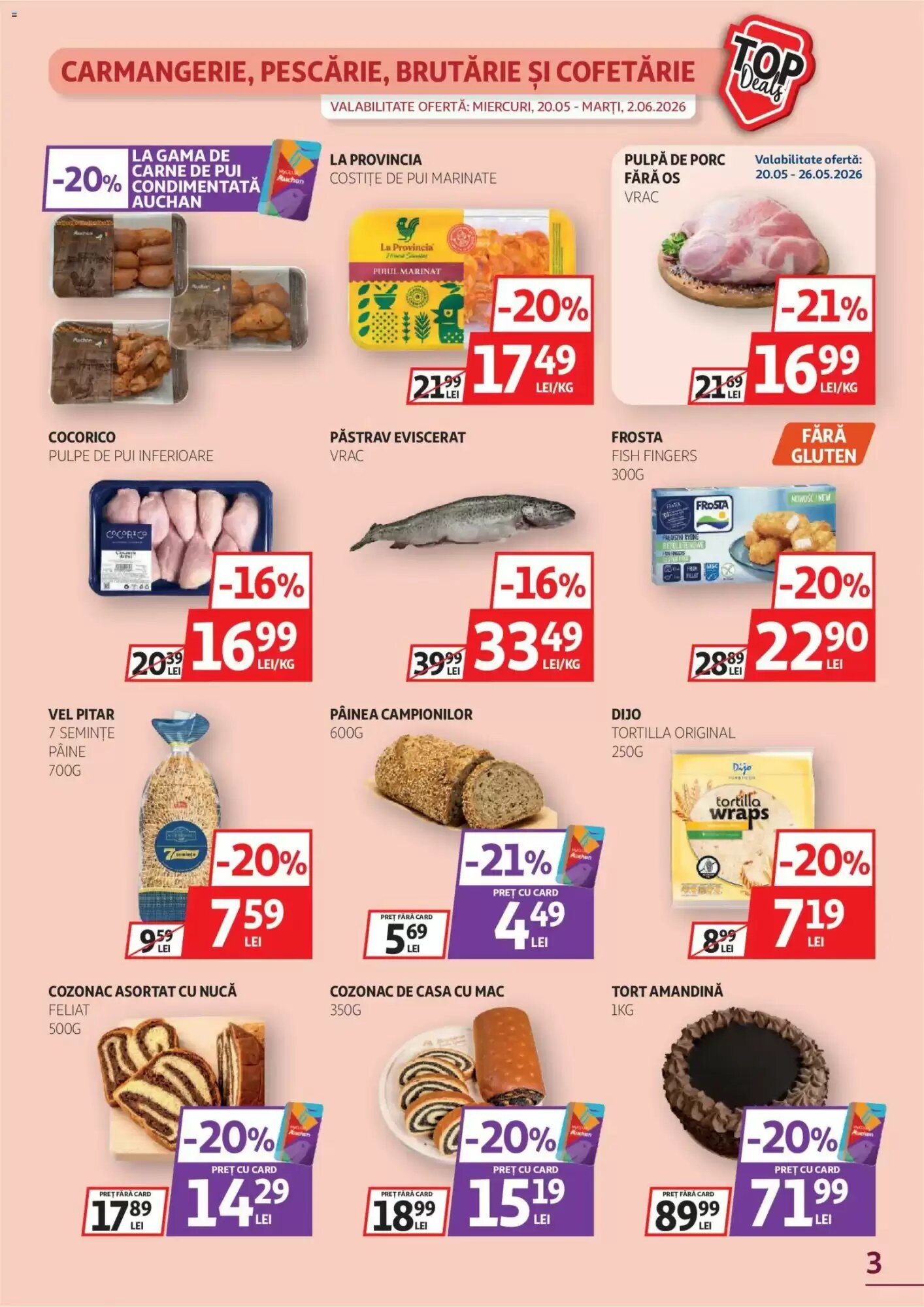 Catalogul cu oferte Auchan valabil de la 20.05.2026 - Pagina 3.