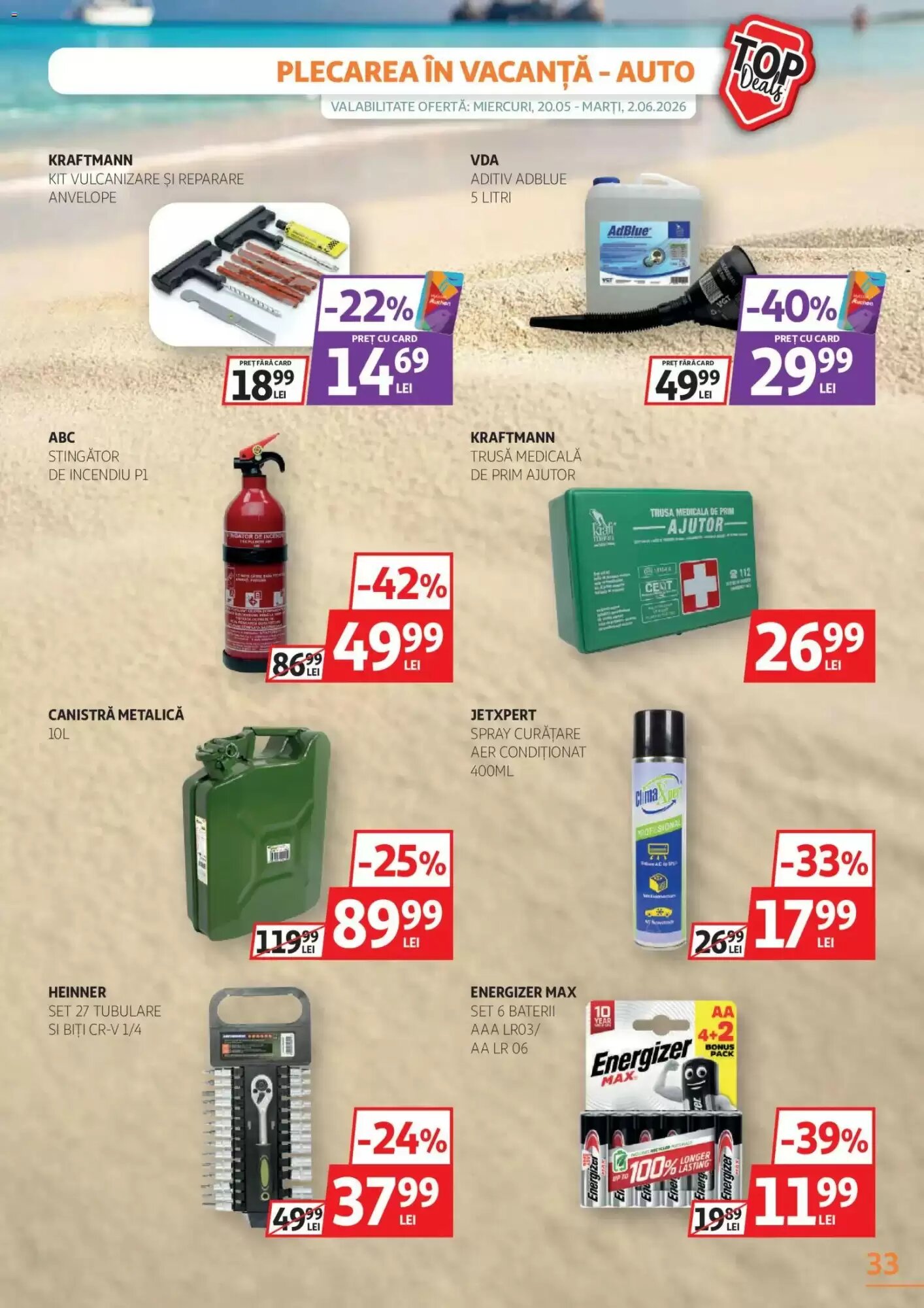Catalogul cu oferte Auchan valabil de la 20.05.2026 - Pagina 33.