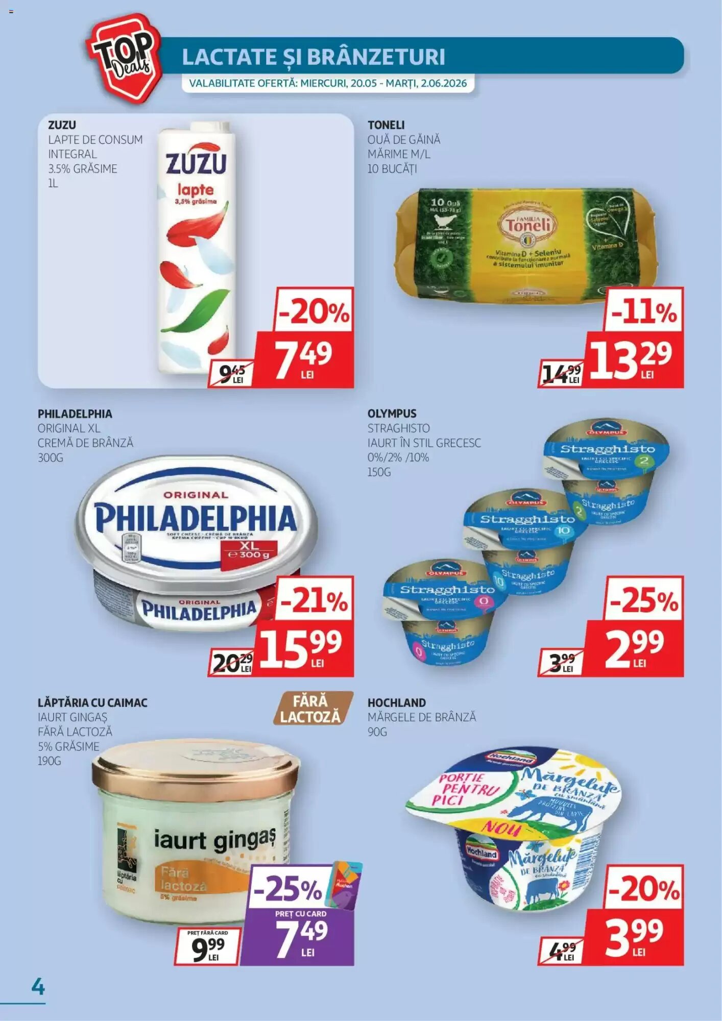 Catalogul cu oferte Auchan valabil de la 20.05.2026 - Pagina 4.