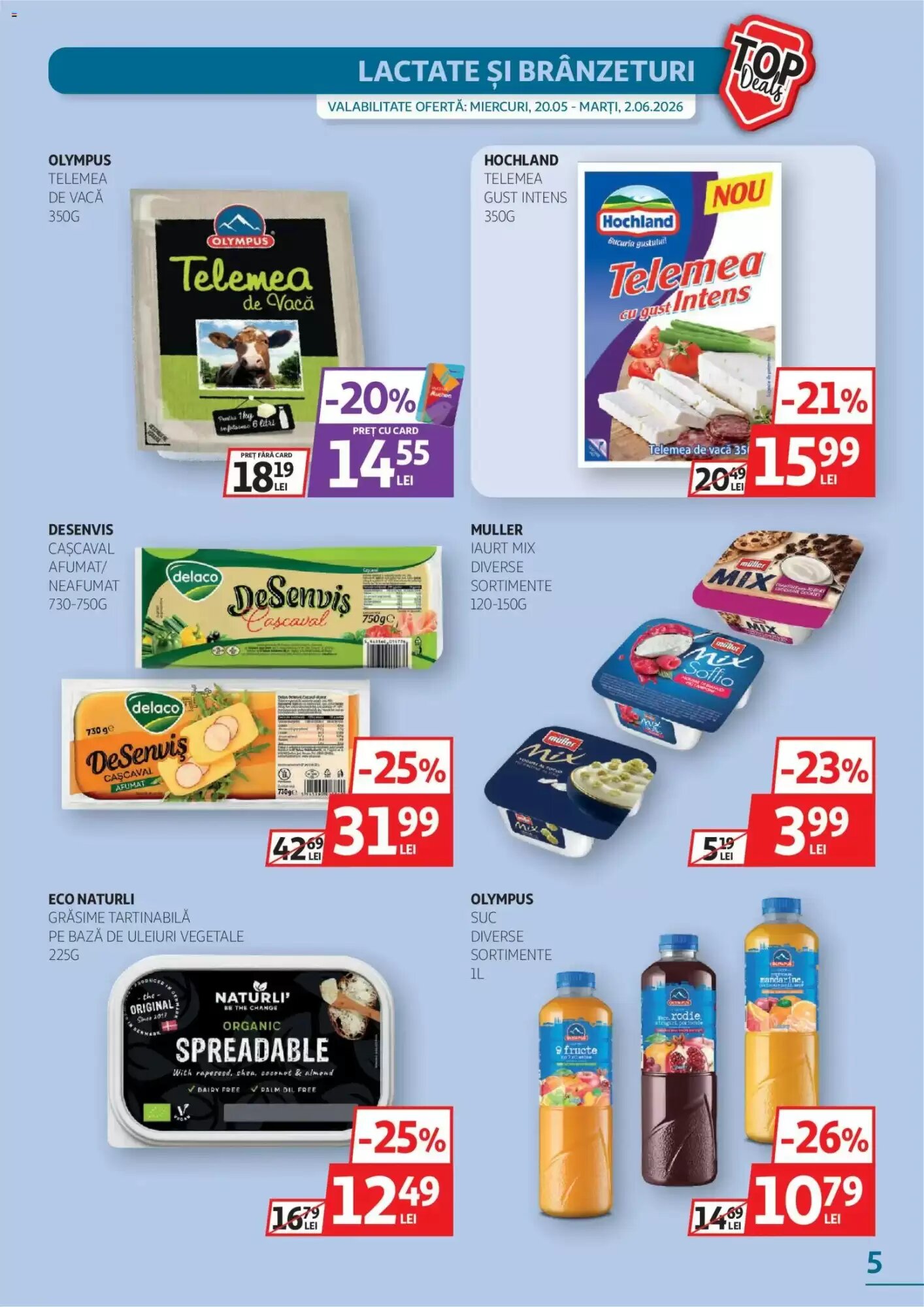 Catalogul cu oferte Auchan valabil de la 20.05.2026 - Pagina 5.