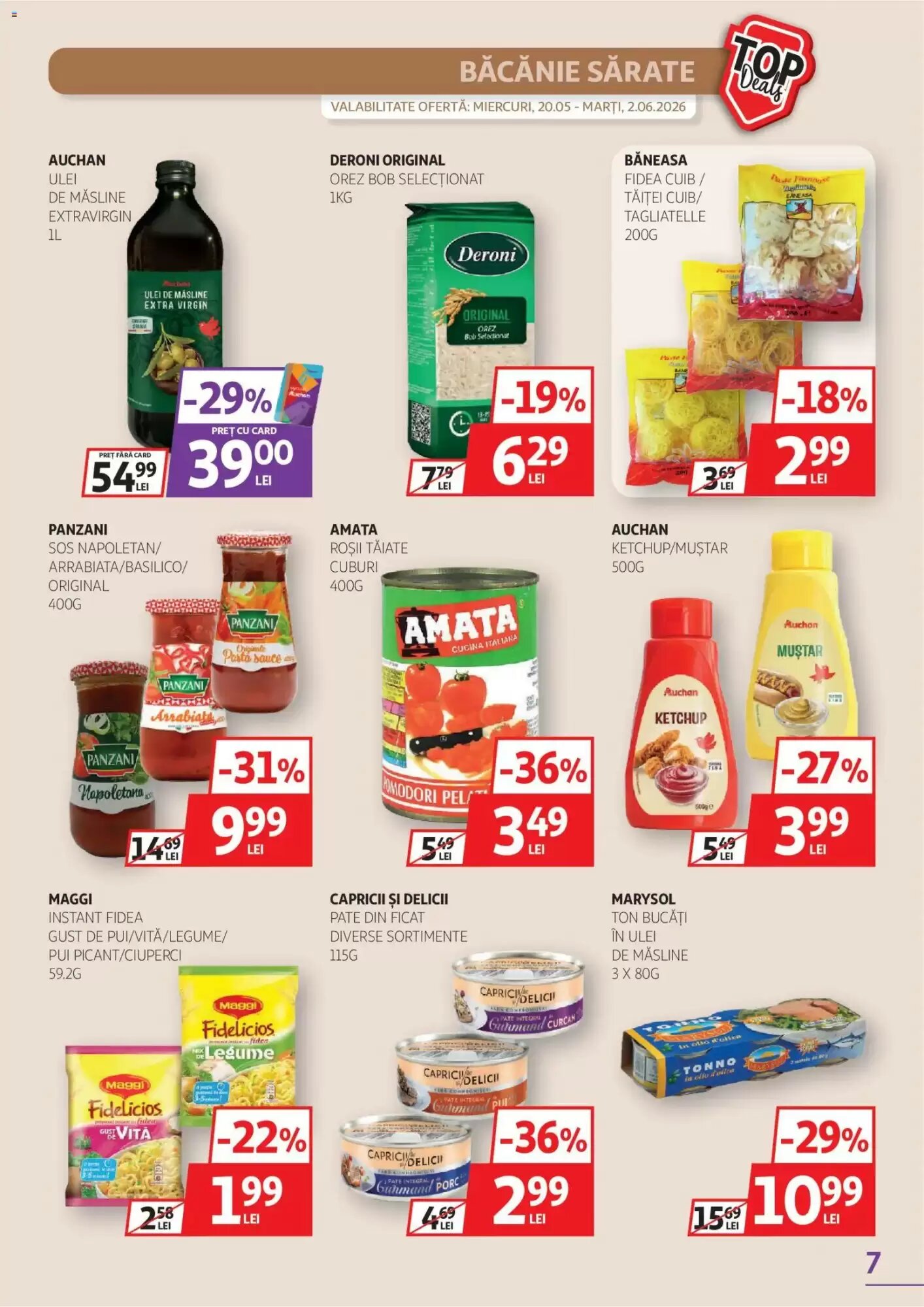 Catalogul cu oferte Auchan valabil de la 20.05.2026 - Pagina 7.