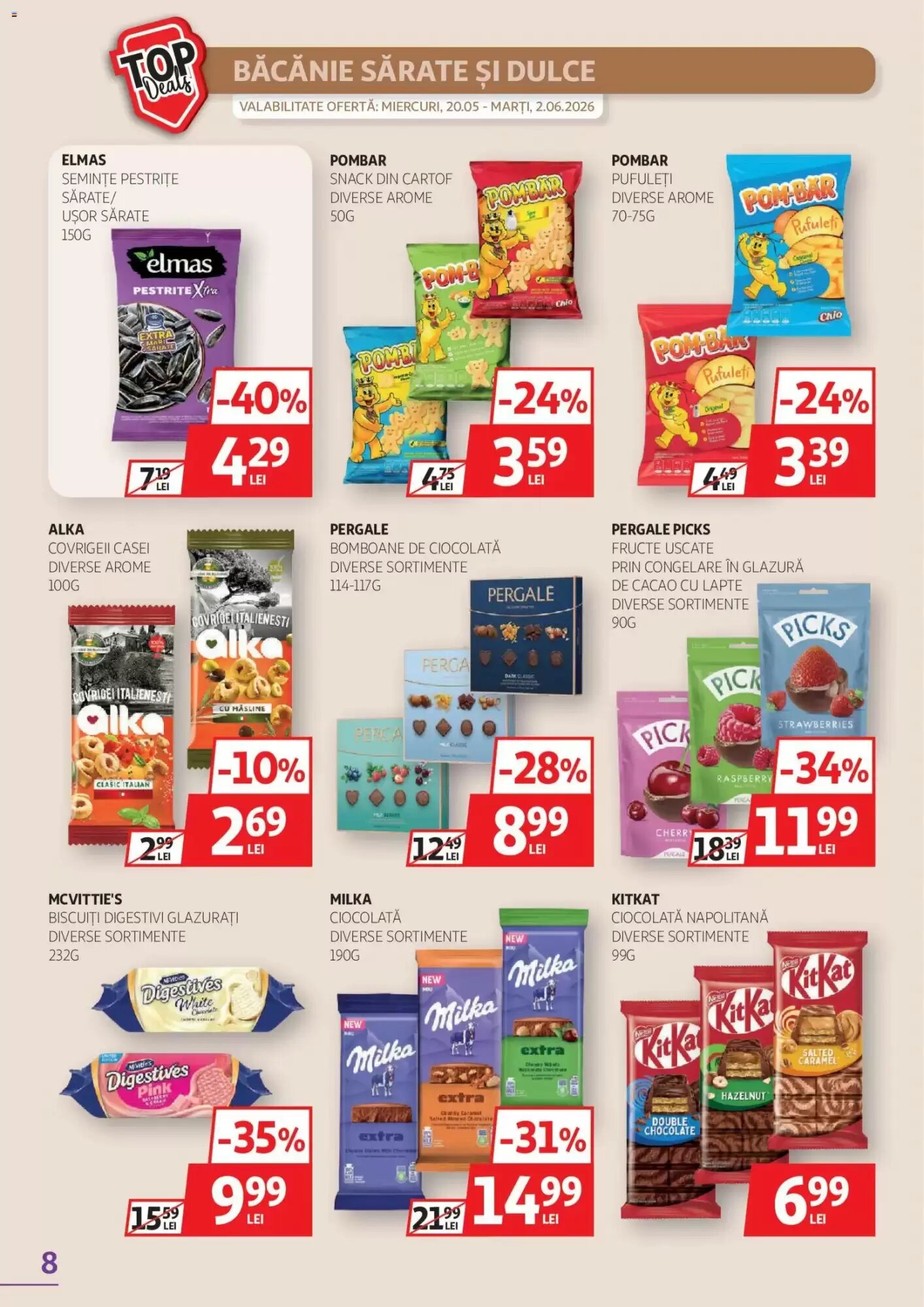 Catalogul cu oferte Auchan valabil de la 20.05.2026 - Pagina 8.