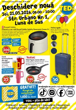 Catalogul cu oferte TEDI valabil de la 21.05.2026