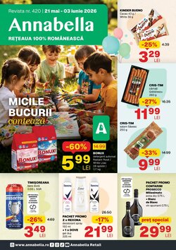 Catalogul cu oferte Annabella valabil de la 21.05.2026