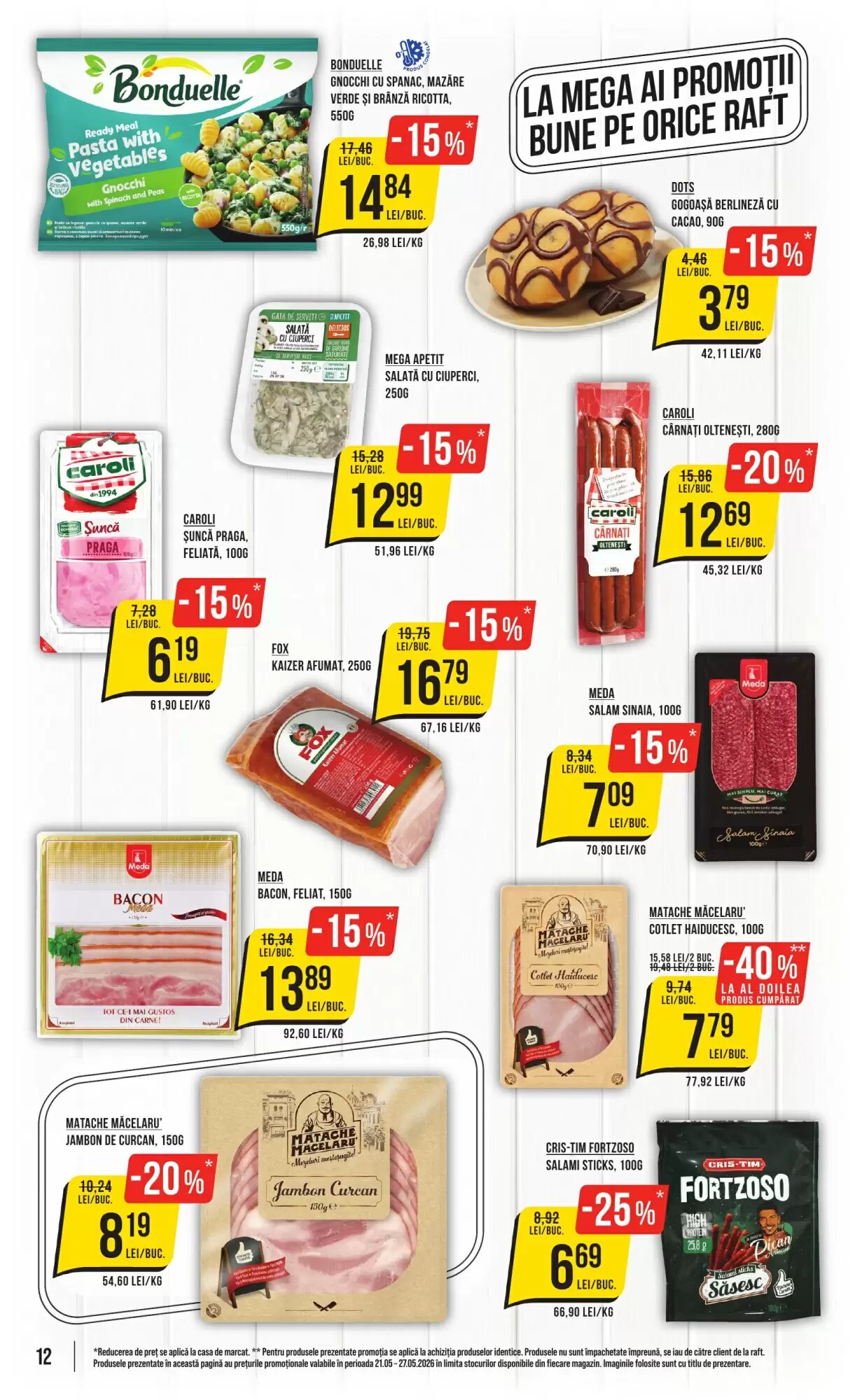 Catalogul cu oferte Mega Image valabil de la 21.05.2026 - Pagina 12.