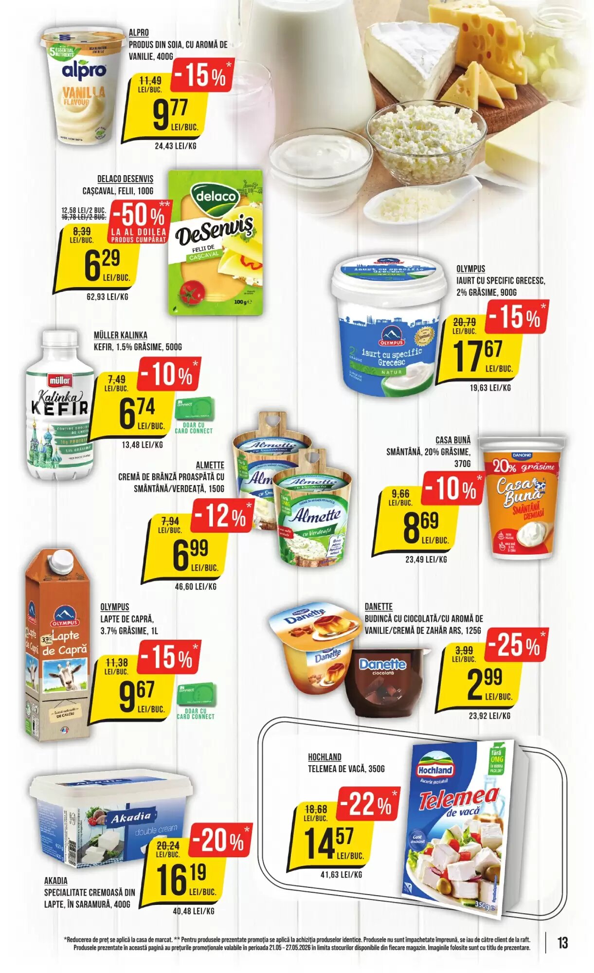 Catalogul cu oferte Mega Image valabil de la 21.05.2026 - Pagina 13.