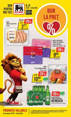 Catalogul cu oferte Mega Image valabil de la 21.05.2026