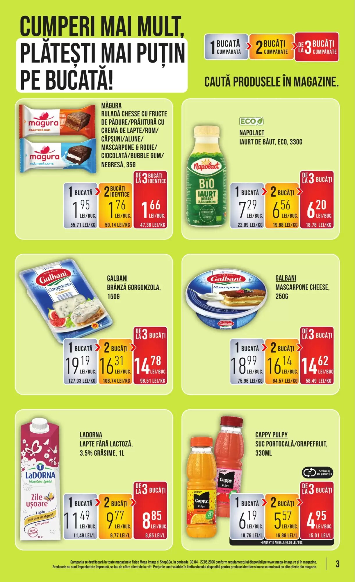 Catalogul cu oferte Mega Image valabil de la 21.05.2026 - Pagina 3.