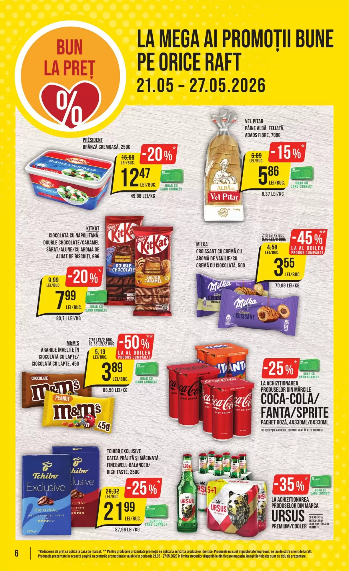 Catalogul cu oferte Mega Image valabil de la 21.05.2026 - Pagina 6.