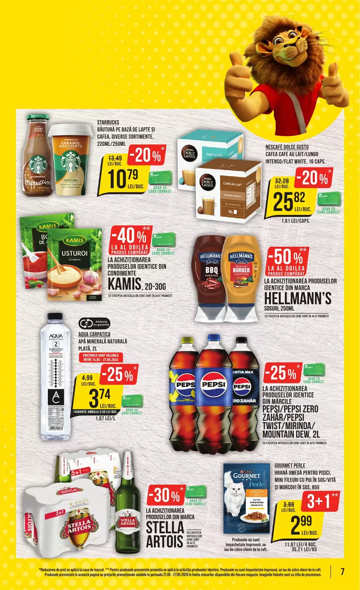 Catalogul cu oferte Mega Image valabil de la 21.05.2026 - Pagina 7.
