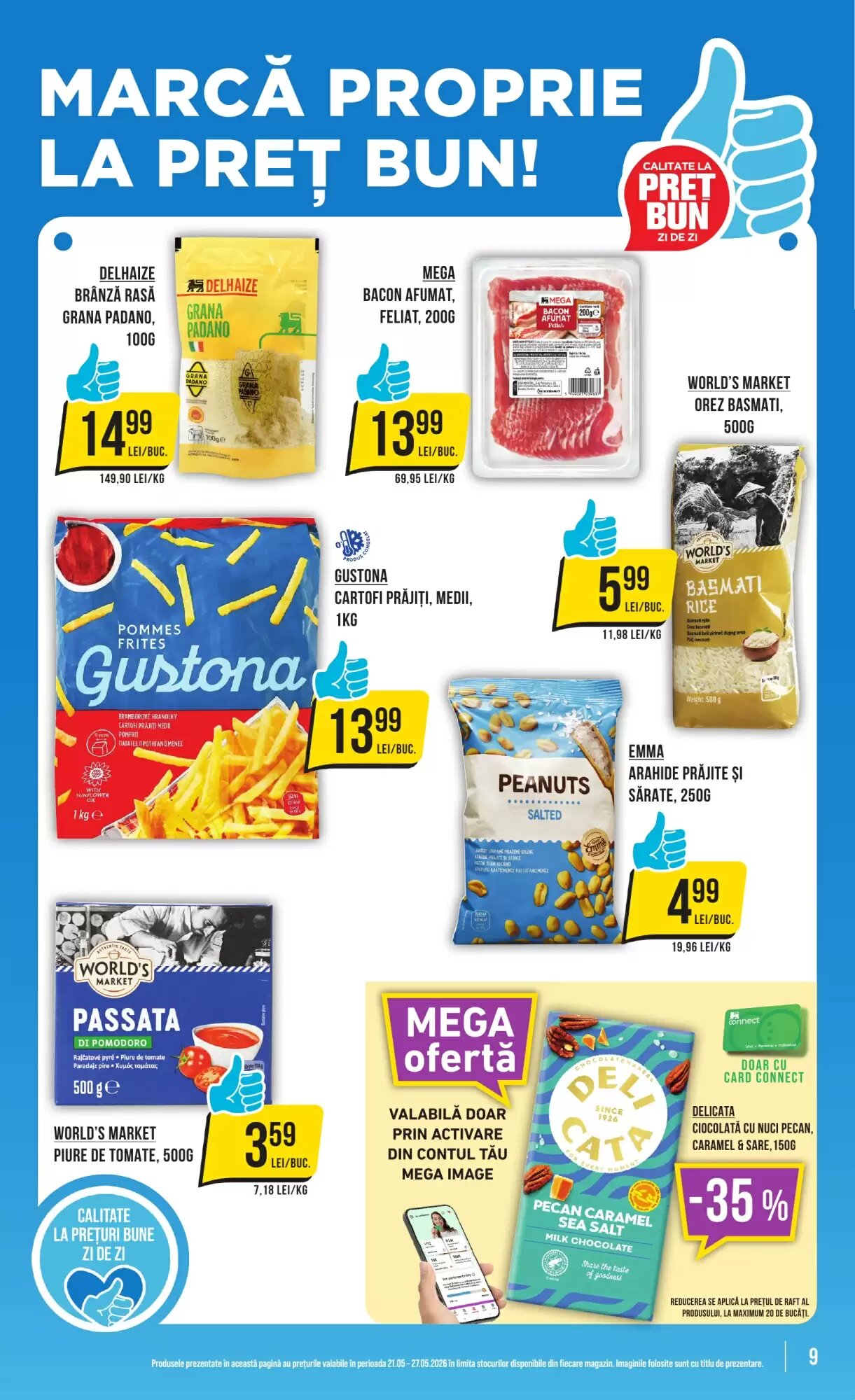 Catalogul cu oferte Mega Image valabil de la 21.05.2026 - Pagina 9.